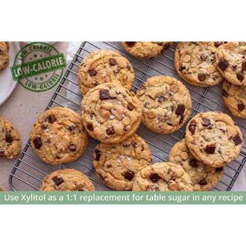 Xilitol Orgánico 226.8g - Edulcorante Natural Keto USDA