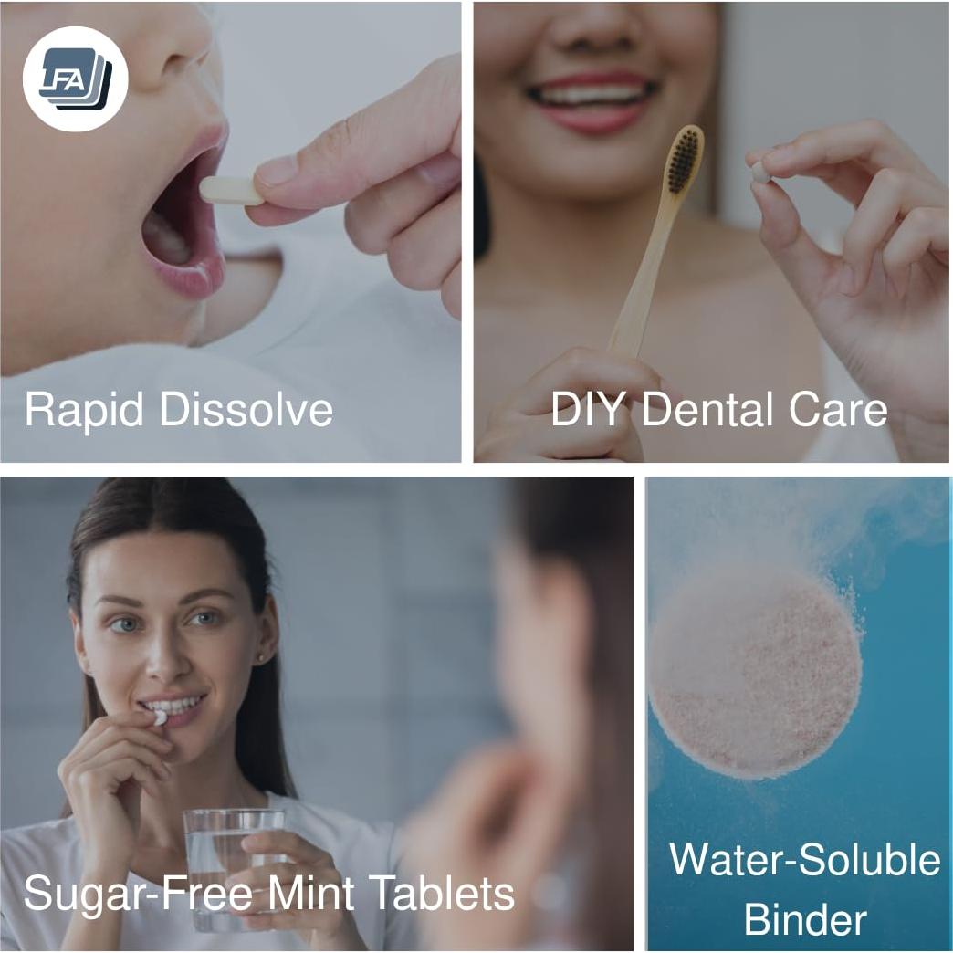 Sorbitol DC Polvo 1 kg LFA - Agente de unión bajo en calorías