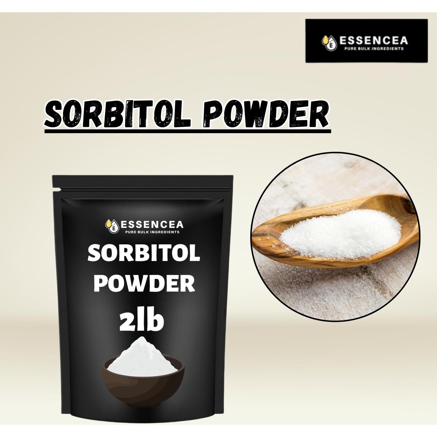 Polvo de Sorbitol 907g Essencea | Edulcorante Sin Azúcar