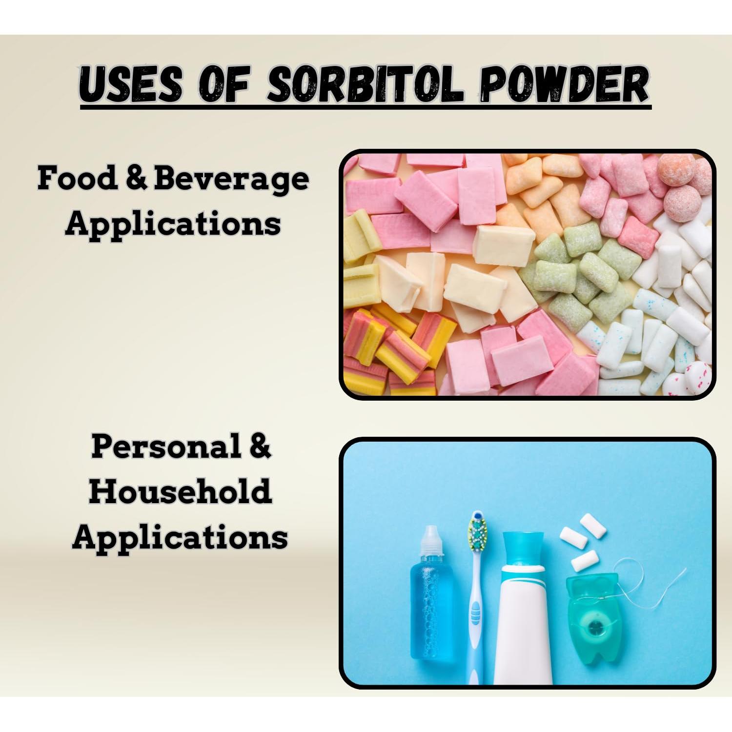 Polvo de Sorbitol 907g Essencea | Edulcorante Sin Azúcar