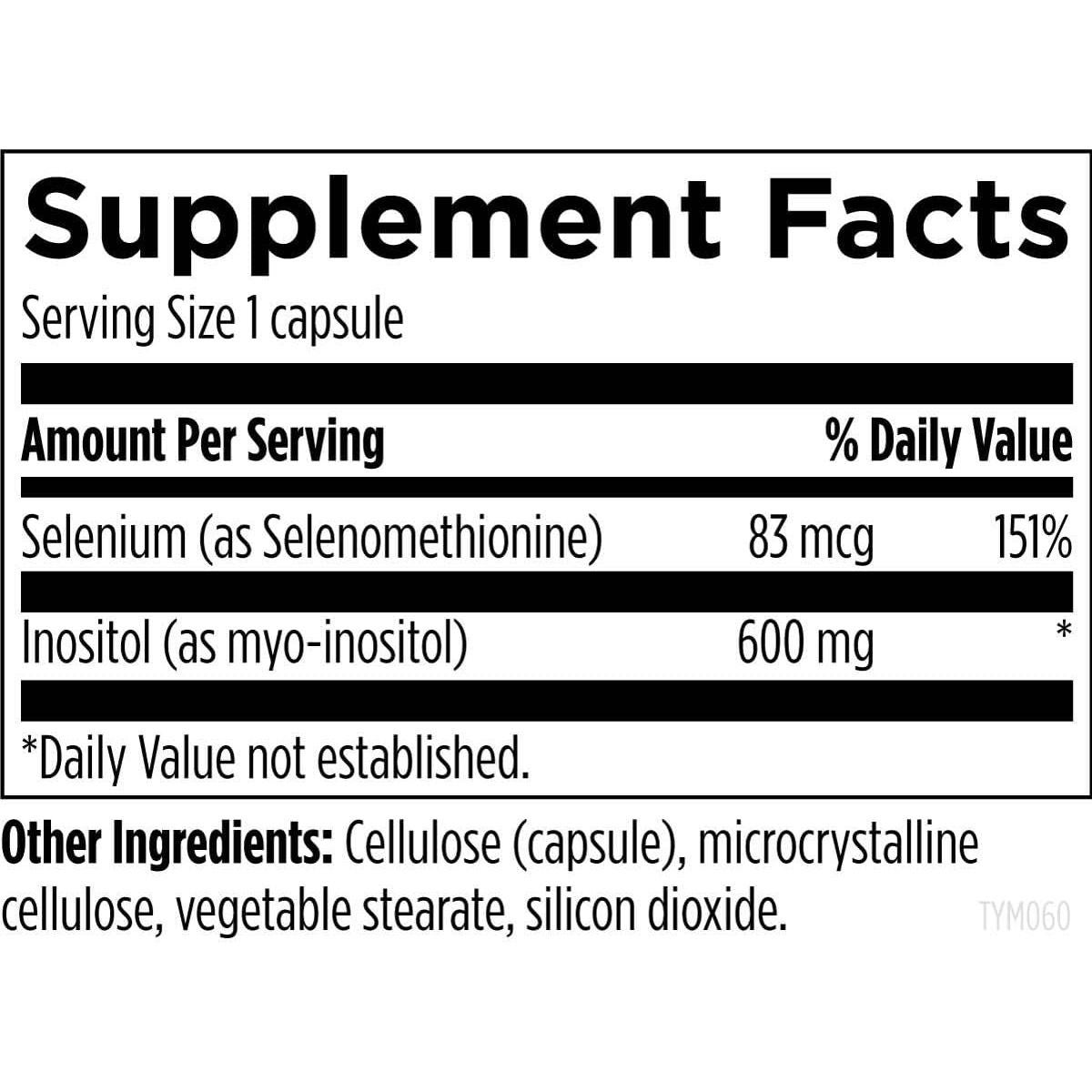 Suplemento Thyrommune para Tiroides - Diseños para la Salud - 60 Cápsulas Veganas