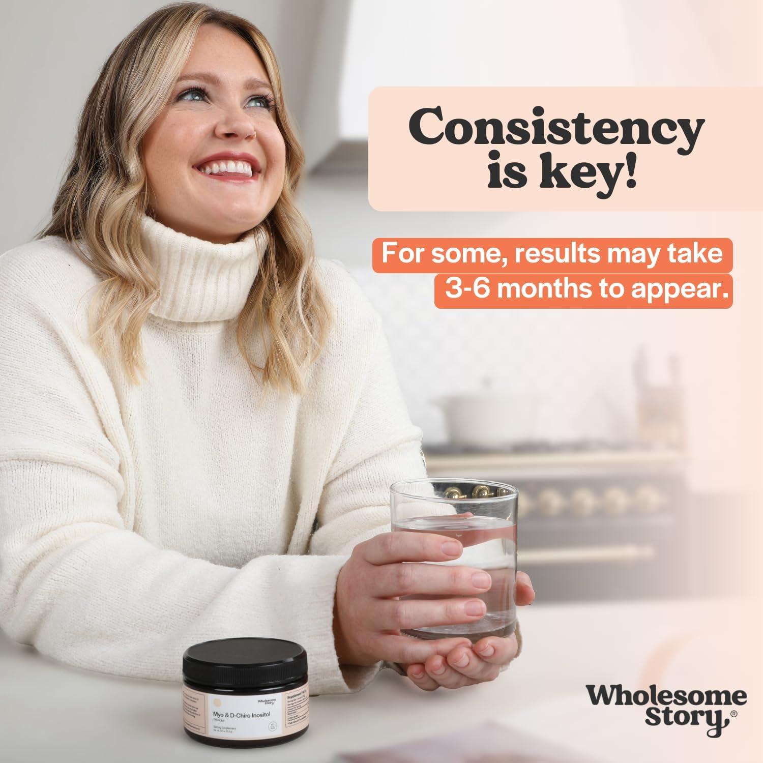 Suplemento en polvo Myo-Inositol y D-Chiro 66.2g - Wholesome Story