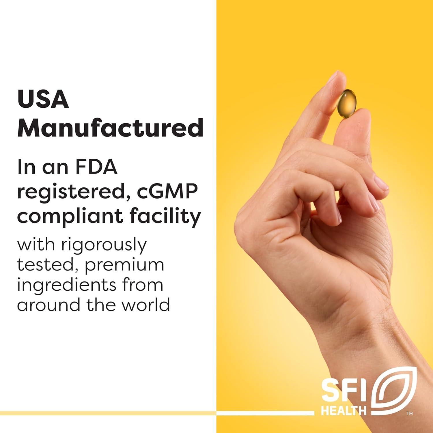 Suplemento de Citrato de Magnesio SFI Health 90 Cápsulas