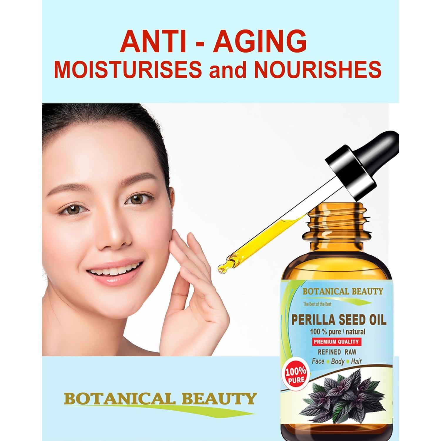 Aceite de Semilla de Perilla 100% Puro Botanical Beauty 120ml