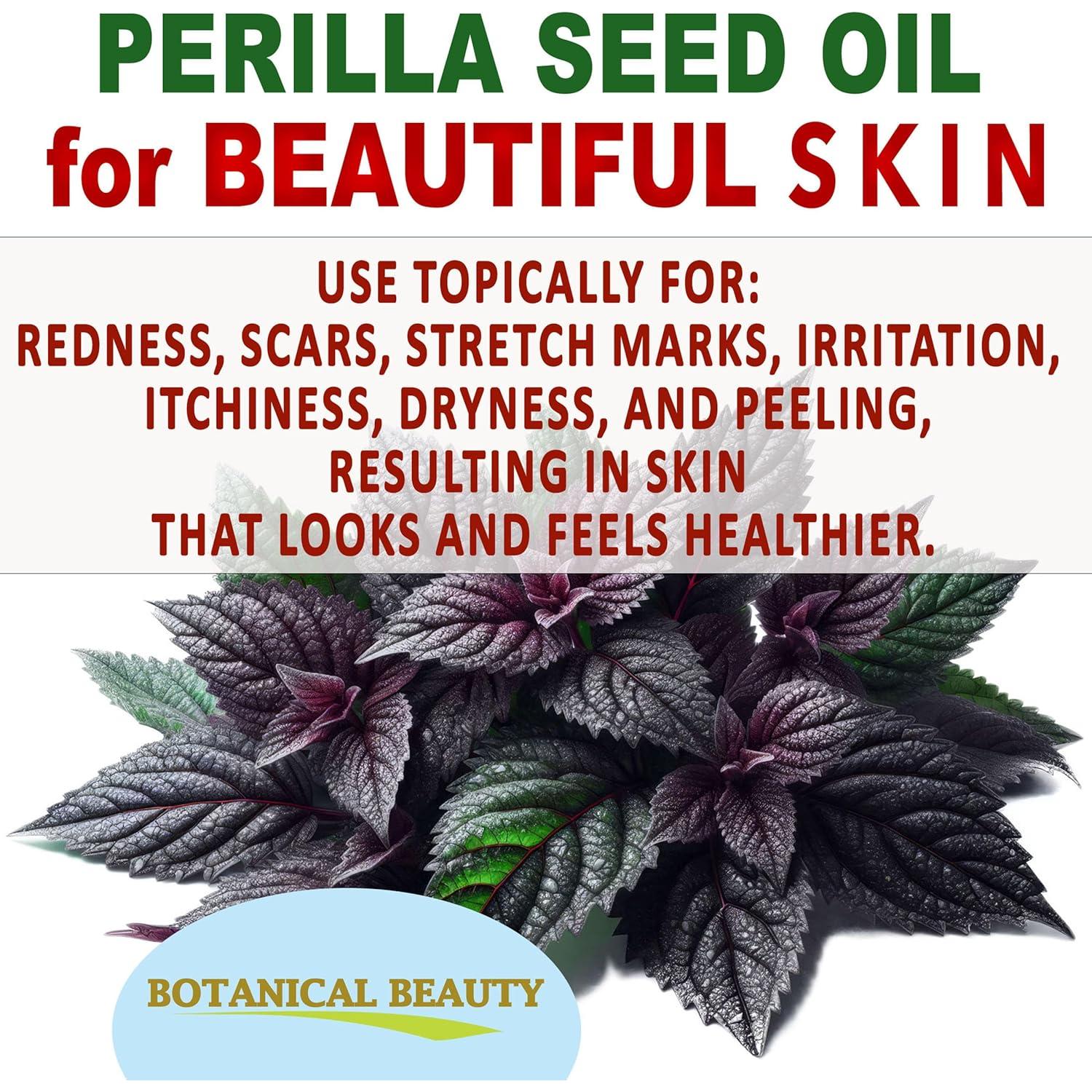 Aceite de Semilla de Perilla 100% Puro Botanical Beauty 120ml