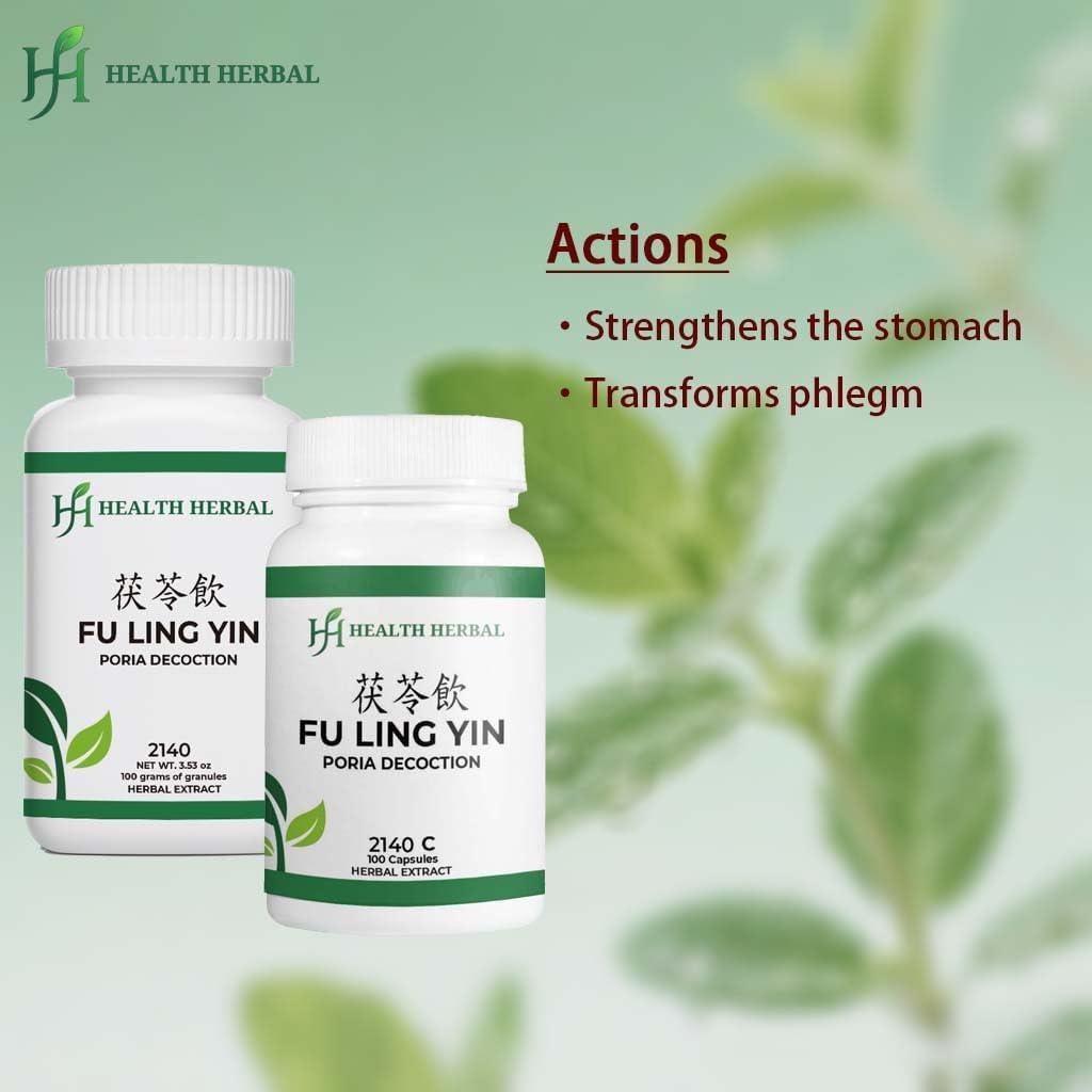 Decocción de Poria Salud Herbal 100g - Fortalece Estómago