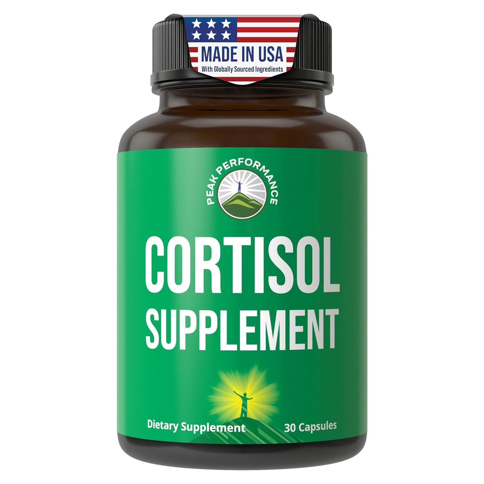 Suplemento de Cortisol 5-en-1 Peak Performance - Vegano, 50g