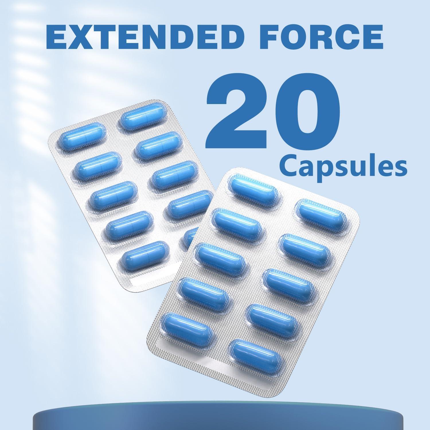 Suplemento Energético Teoxalqo 20 Cápsulas - Resistencia y Rendimiento