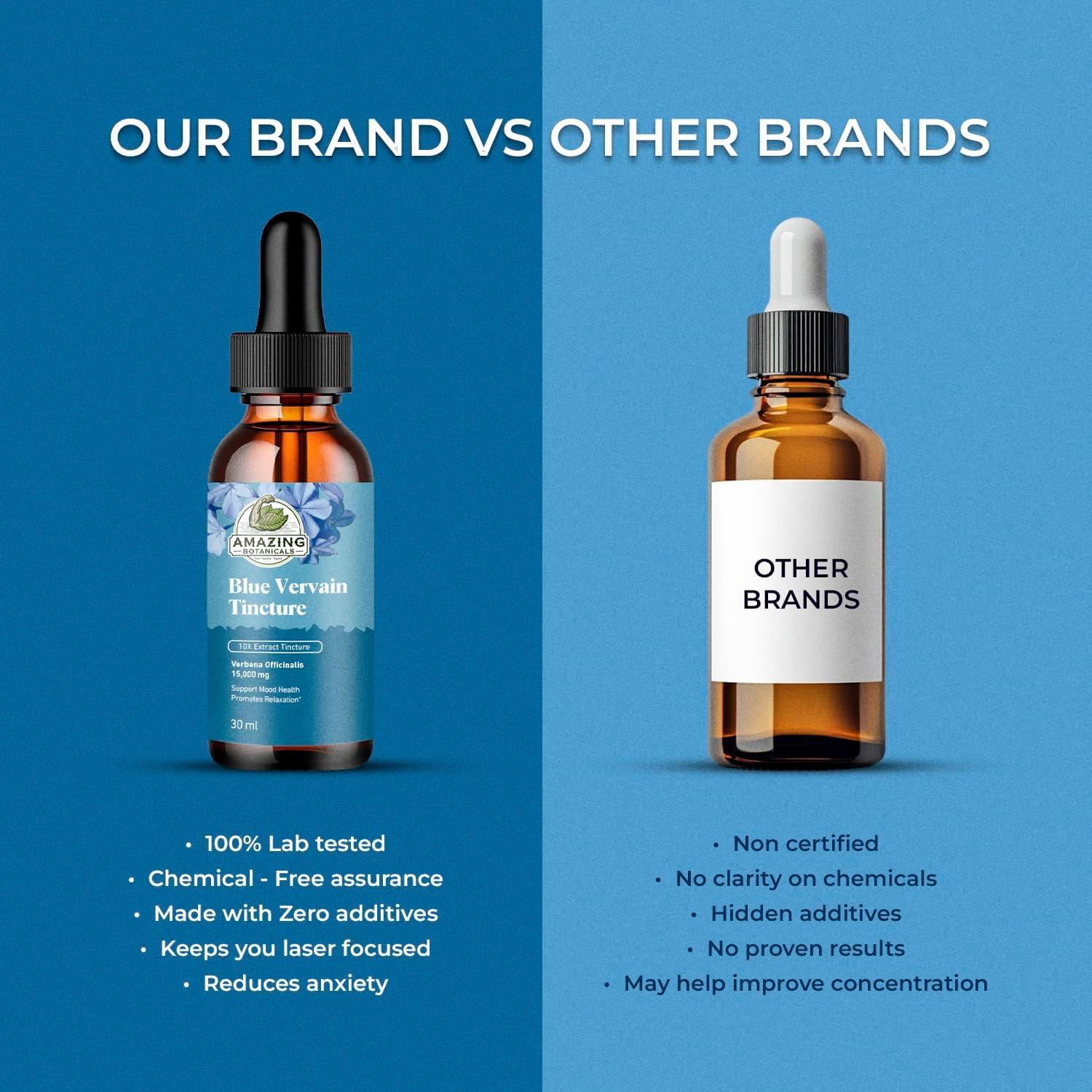 Tintura de Vervain Azul Amazing Botanicals 30ml - Extracto Herbal