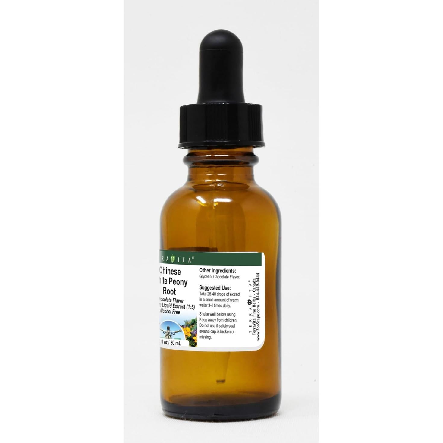 Extracto Líquido Glicerita Peonía Blanca TerraVita 28.35 g