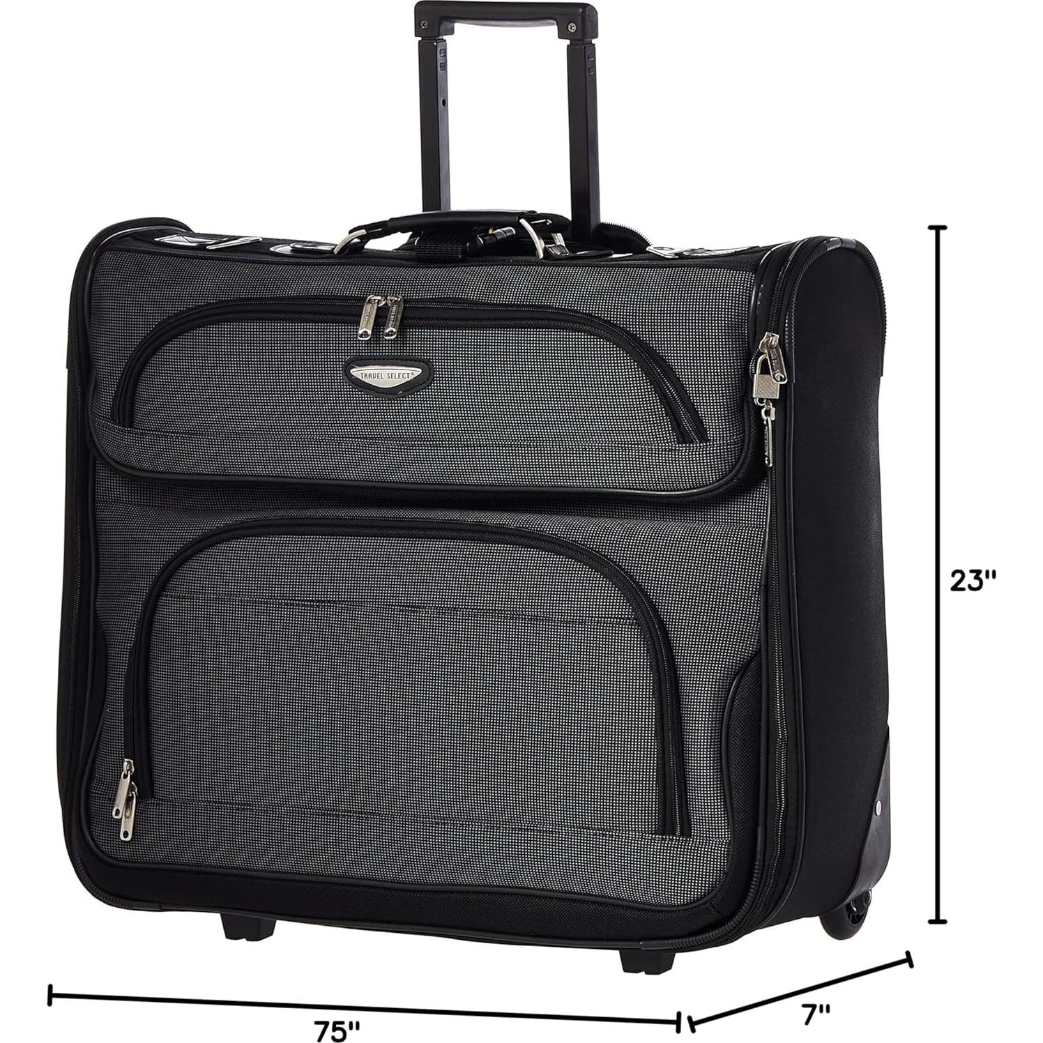 Bolsa de Ropa Rodante Travelers Choice Ámsterdam Gris