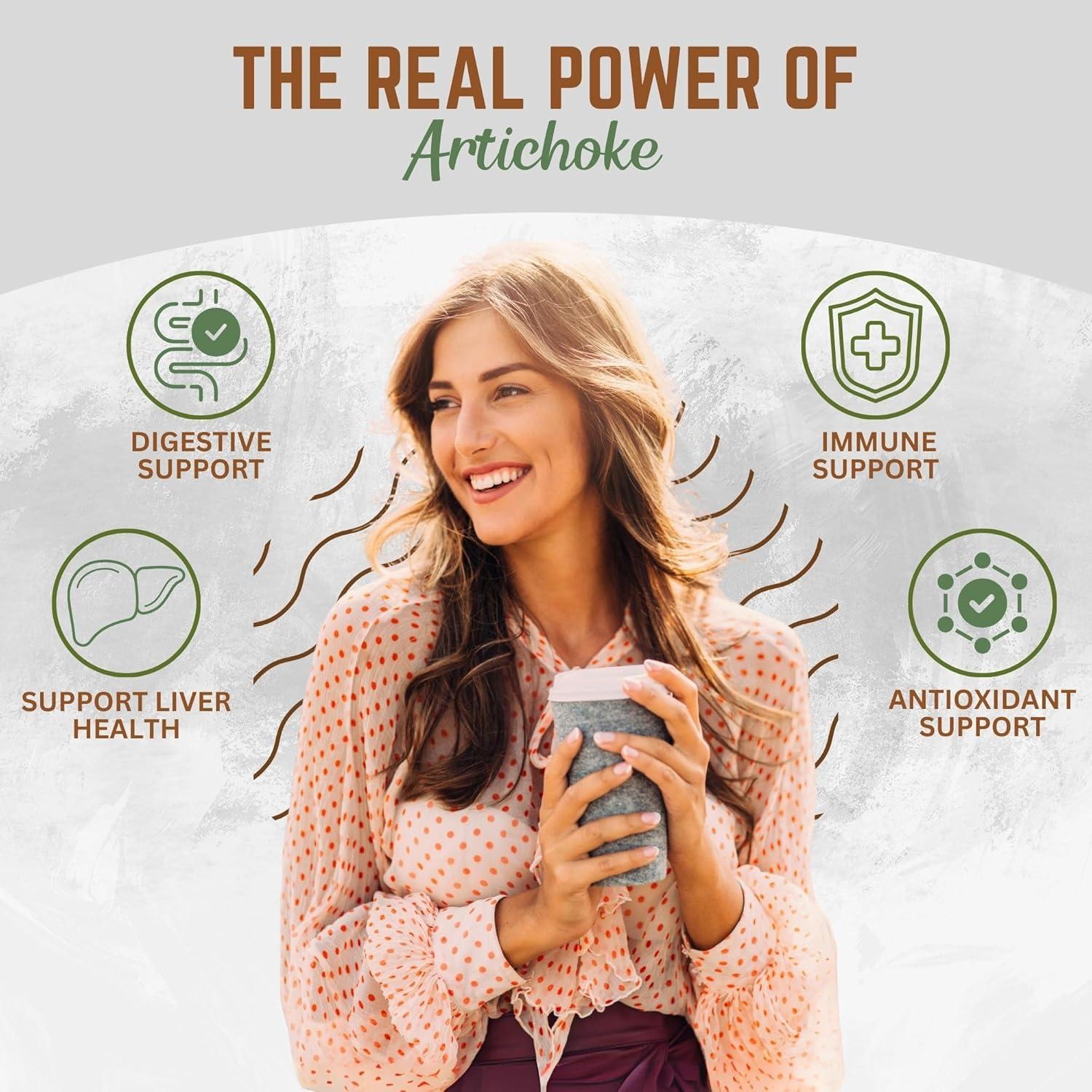 Go Nutra Extracto de Alcachofa en Polvo 113.4g - 5% Cinarina