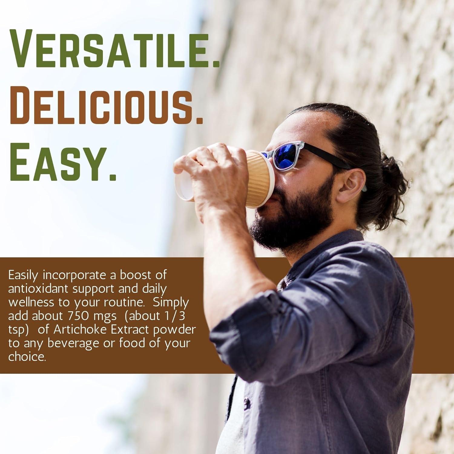 Go Nutra Extracto de Alcachofa en Polvo 113.4g - 5% Cinarina