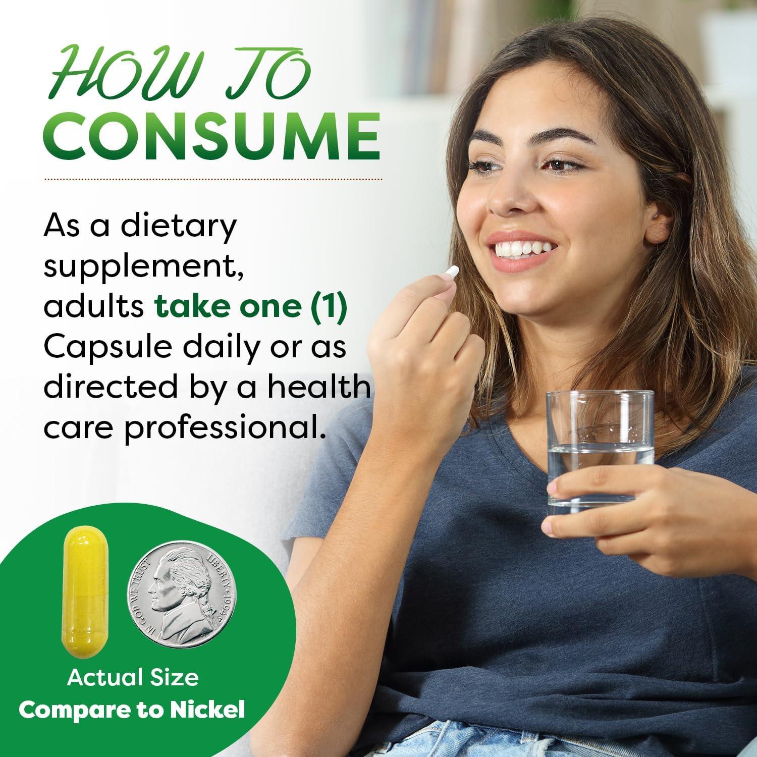 Berberina 500mg Mejores Naturales 120 Cápsulas - Salud Inmunológica