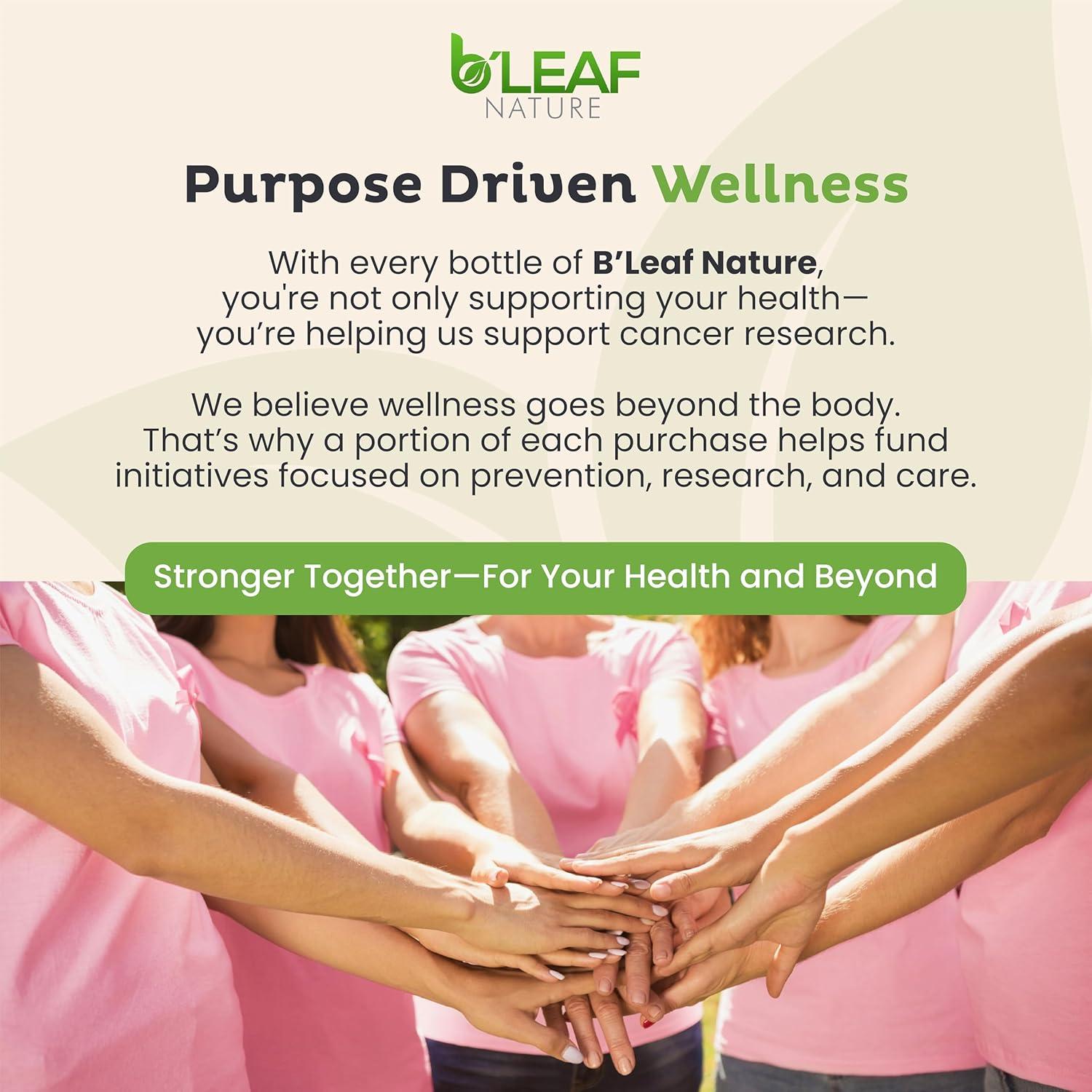 Suplemento de Berberina B'Leaf Nature 120 Cápsulas 1100mg