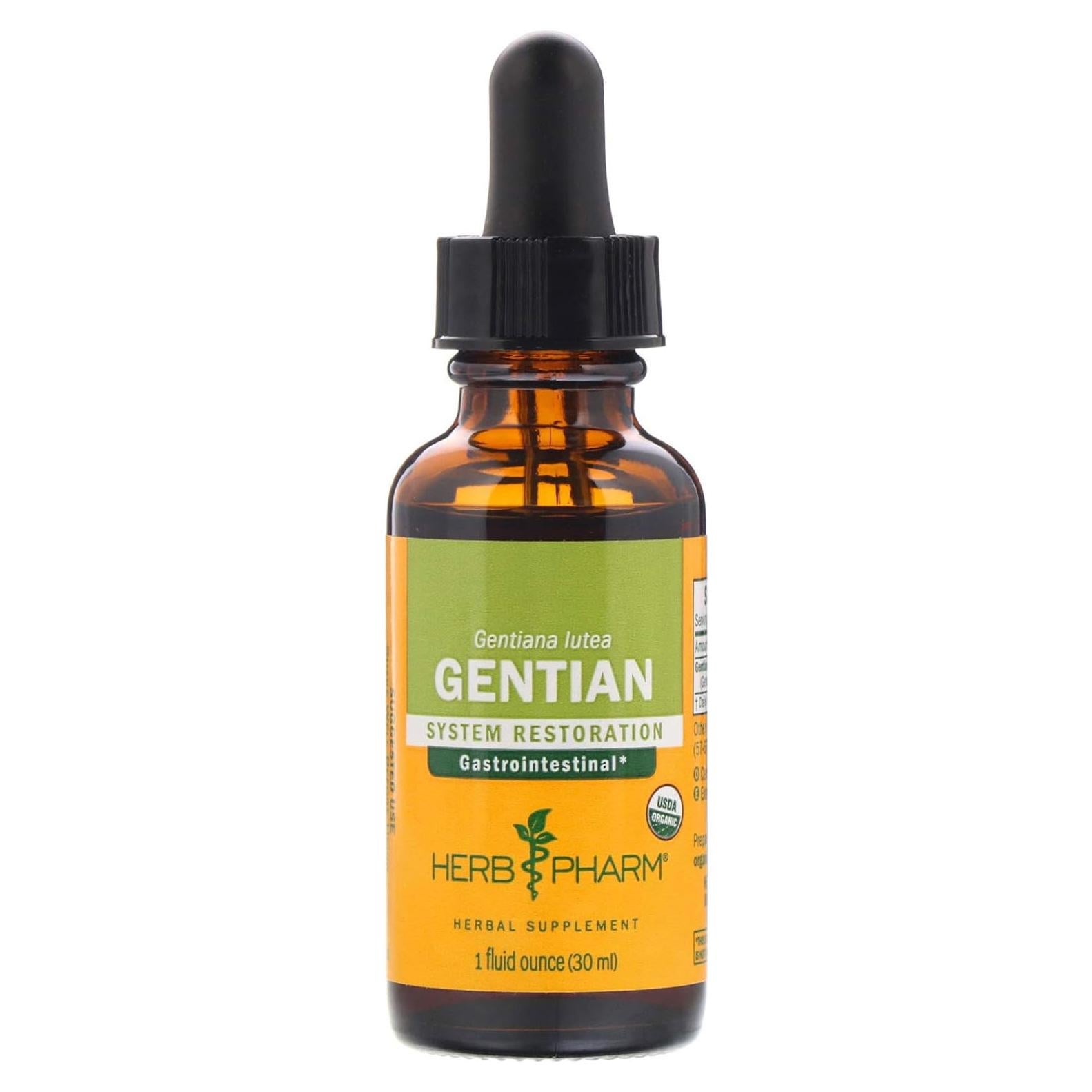 Extracto Líquido de Genciana Orgánica Herb Pharm 30 ml