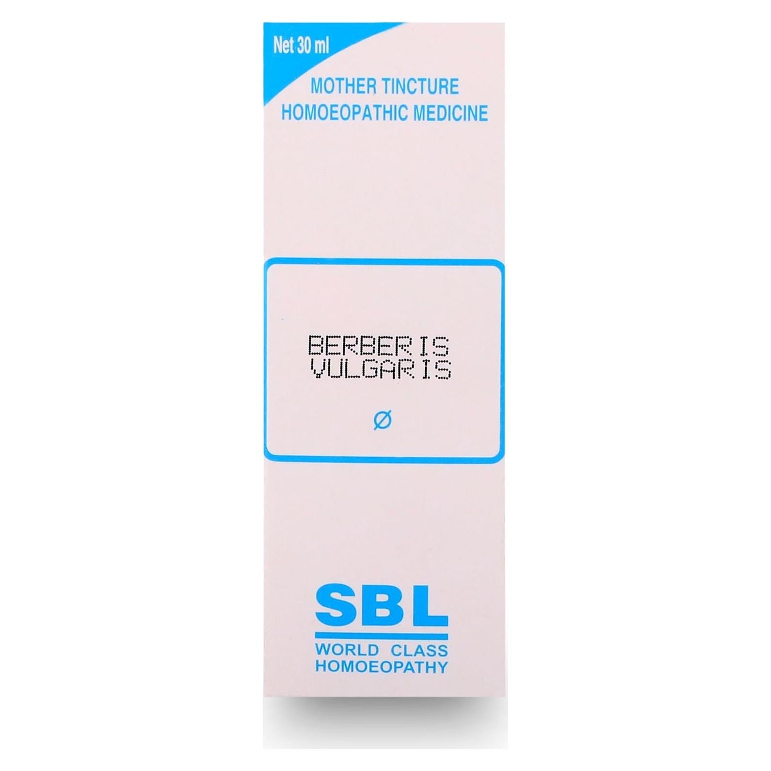 Tintura Madre Berberis Vulgaris Q SBL 30 ml - Cuidado Personal