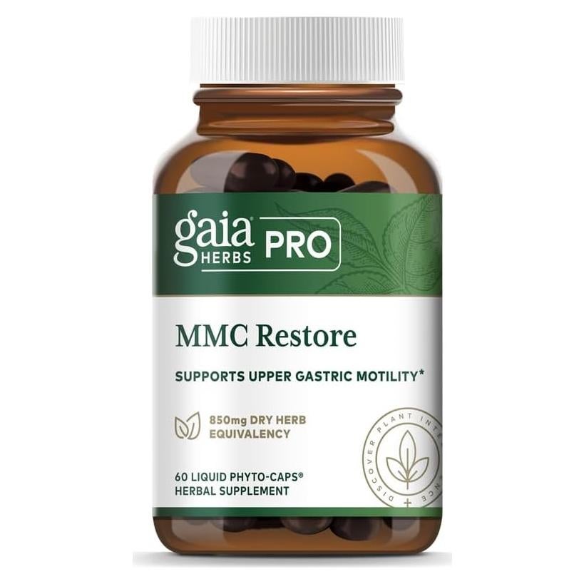 Suplemento Digestivo Gaia Herbs Pro MMC Restore - 60 Cápsulas