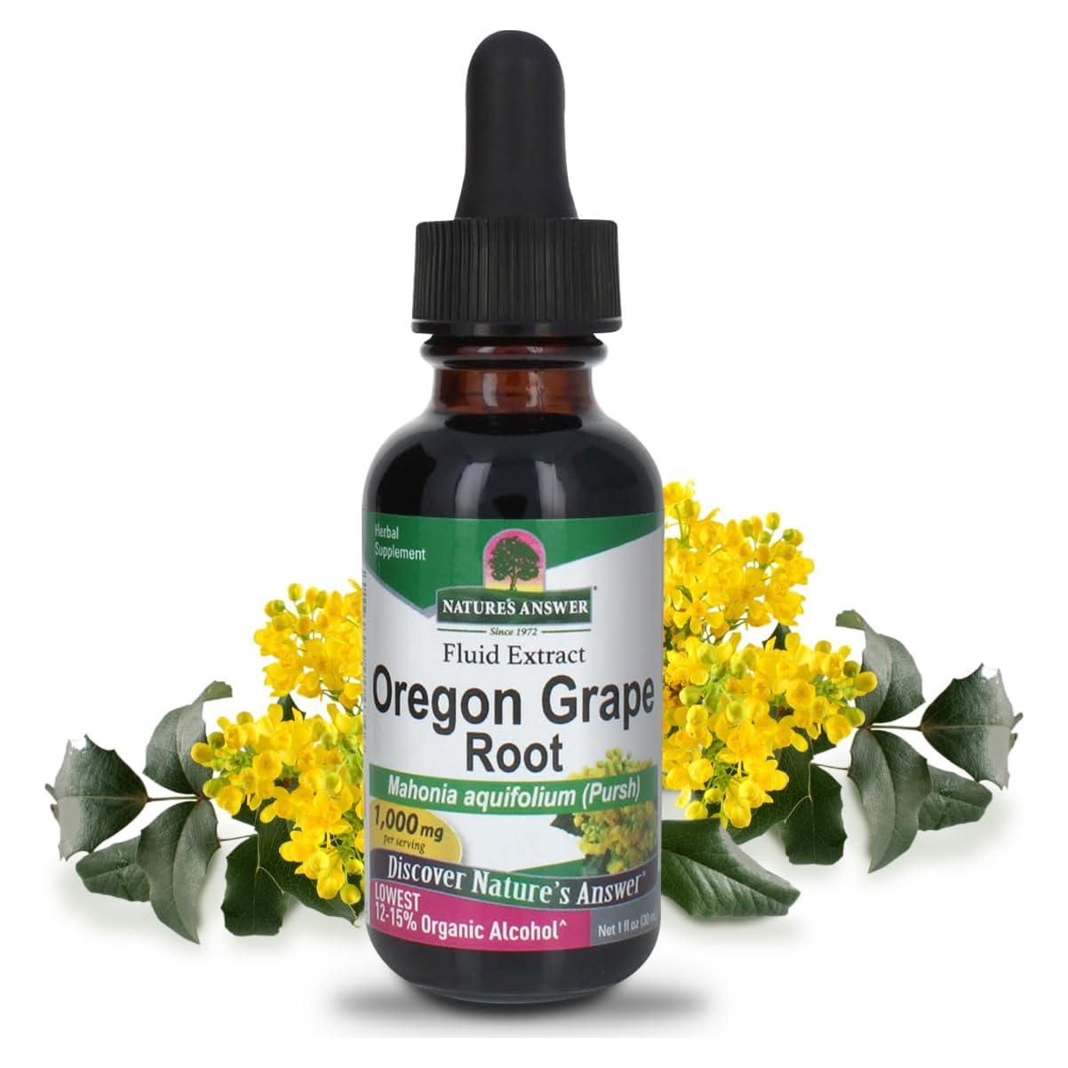 Extracto de Raíz de Uva Nature's Answer 30ml Orgánico Vegano