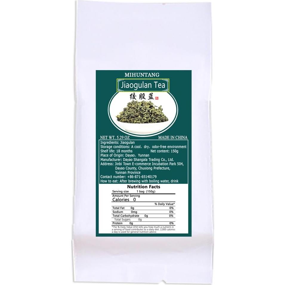 Té Jiaogulan 150g - Gynostemma Pentaphyllum Auténtico