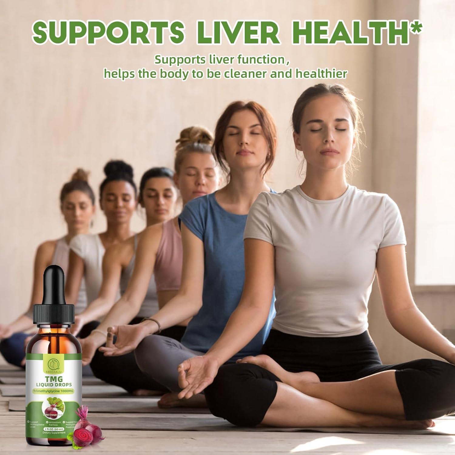 Gotas Líquidas de TMG 1000mg BBEEAAUU 59.15ml Vegano Sabor Naranja