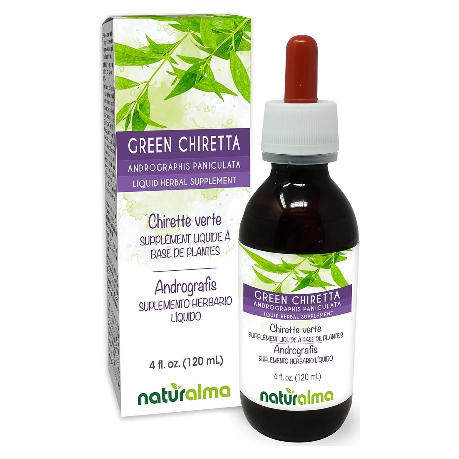 Extracto líquido de Chiretta Verde Naturalma 118.29 ml - Vegano