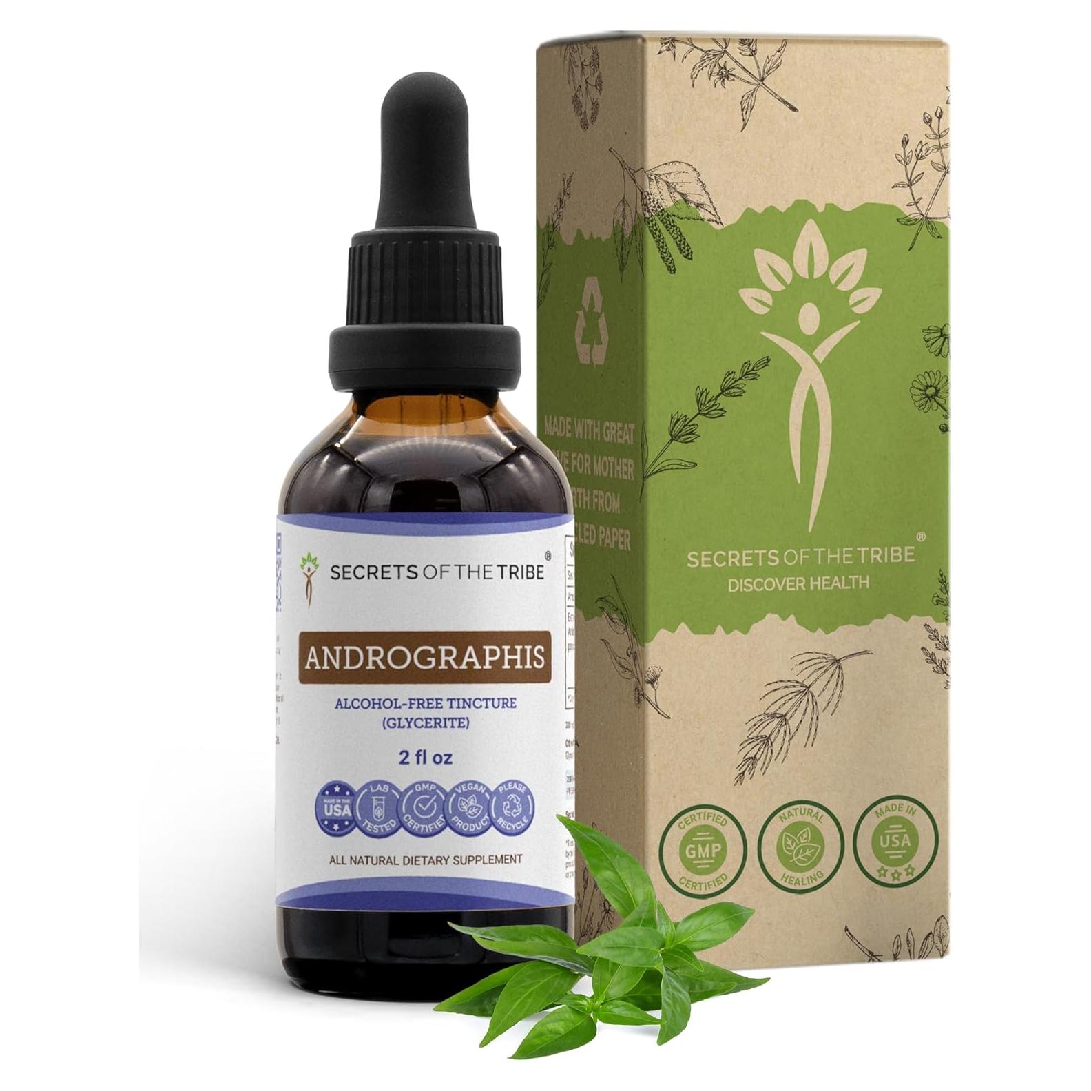 Extracto de Andrographis Sin Alcohol 60 ml - Secretos de la Tribu