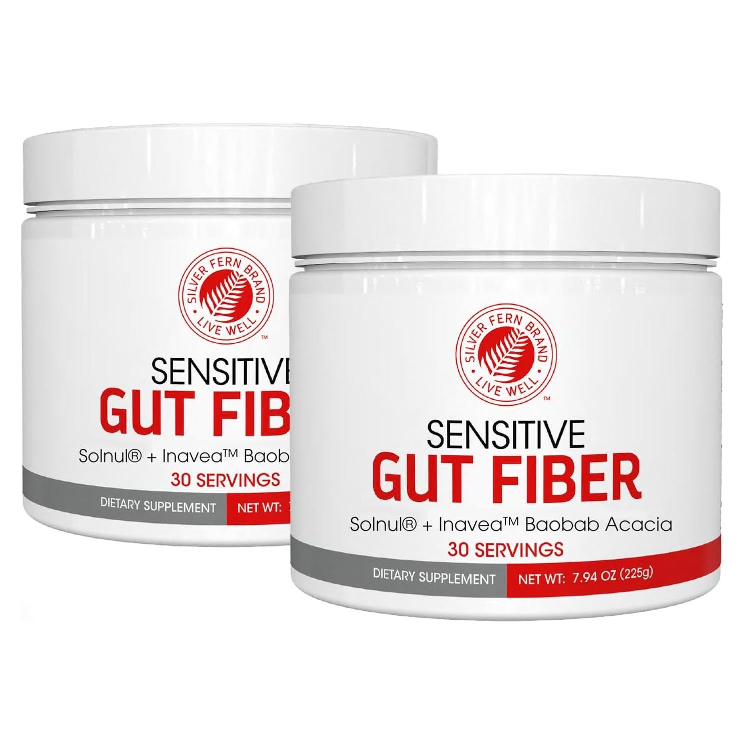 Suplemento de Fibra Suave Silver Fern - 2 Envases de 113g