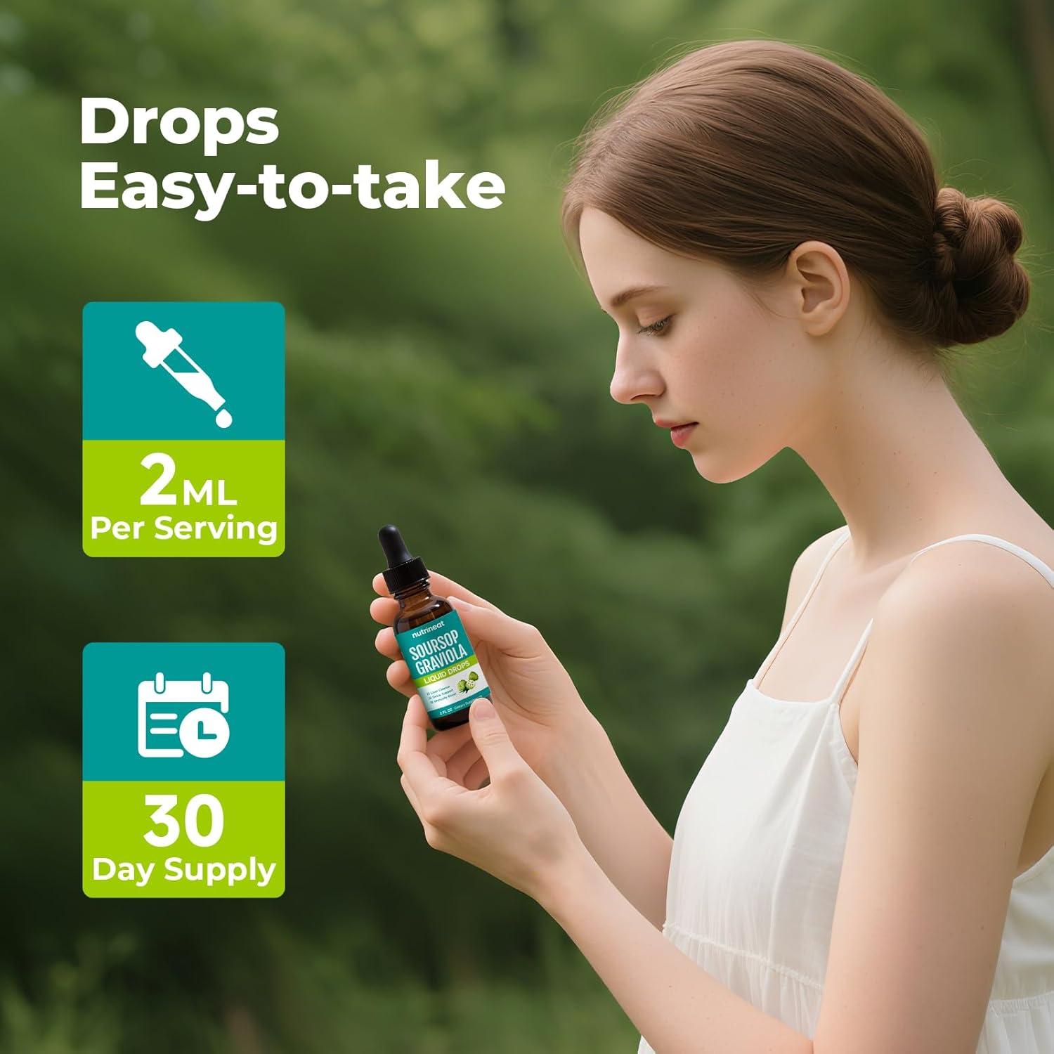 Extracto de Graviola en Gotas Amargas NutriNeat 60ml