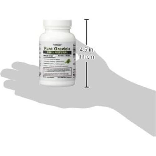 Suplemento Graviola 1200mg Superior Labs - 120 Cápsulas Veganas