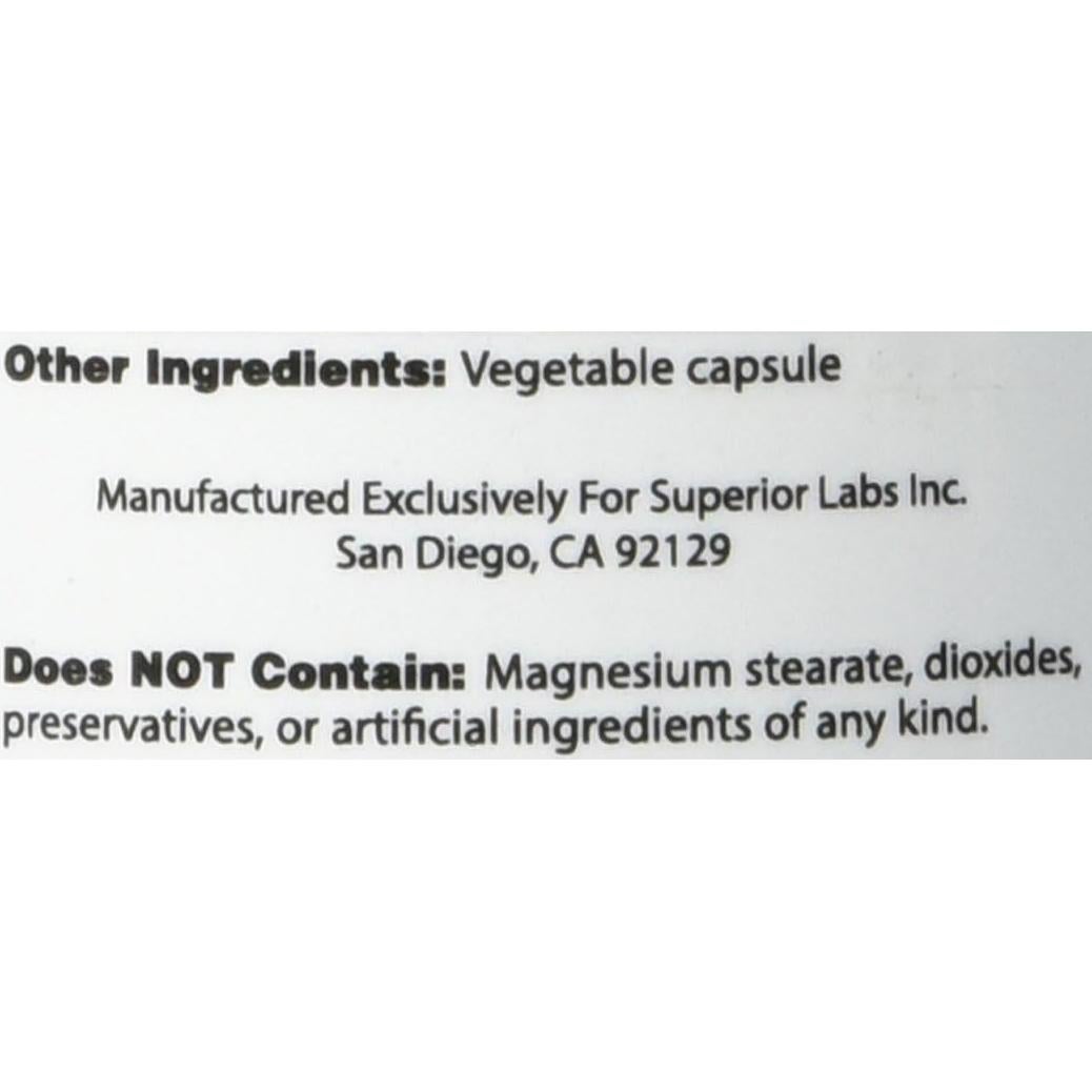 Suplemento Graviola 1200mg Superior Labs - 120 Cápsulas Veganas