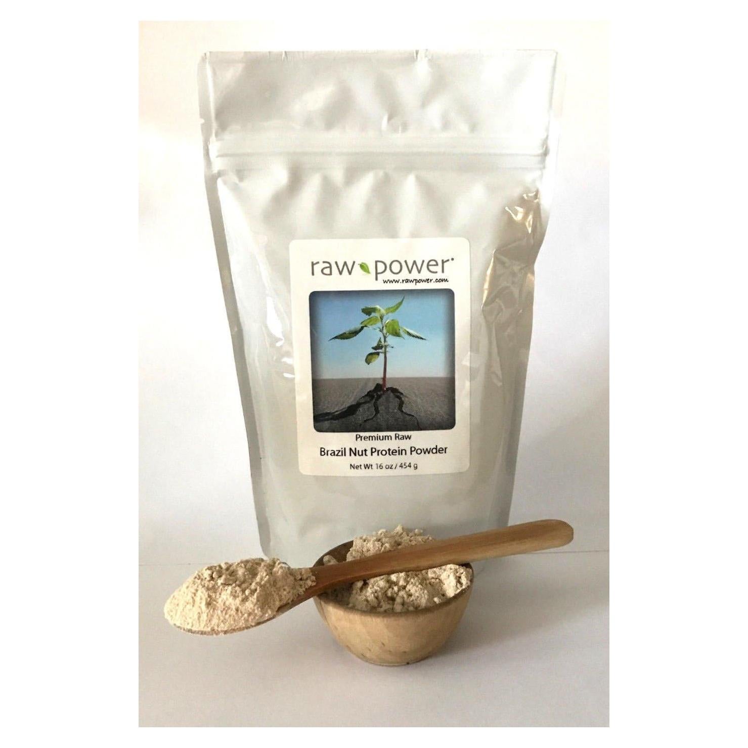 Proteína en Polvo de Nuez de Brasil Raw Power 454 g Orgánica