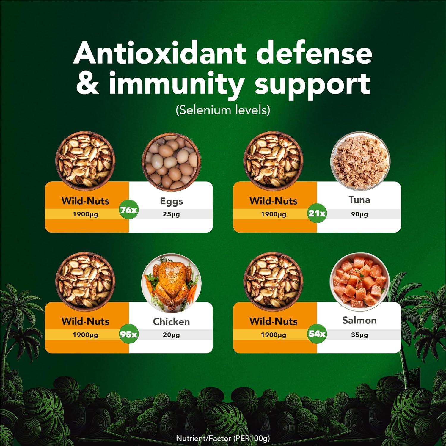 Nueces de Brasil Orgánicas OA FOODS 198g - Snack Natural Saludable