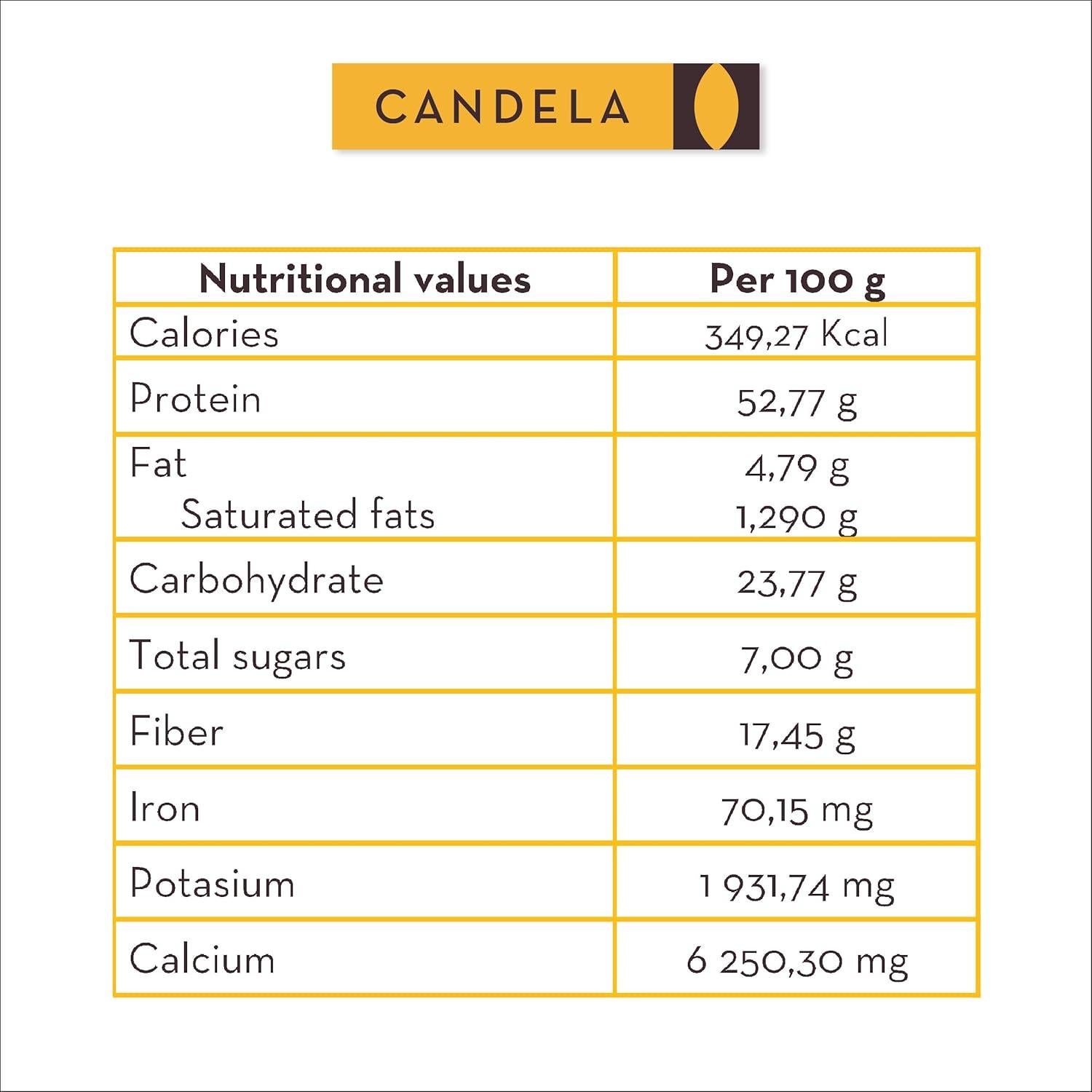 Proteína en Polvo de Nuez de Brasil Candela 4.4 kg Orgánico