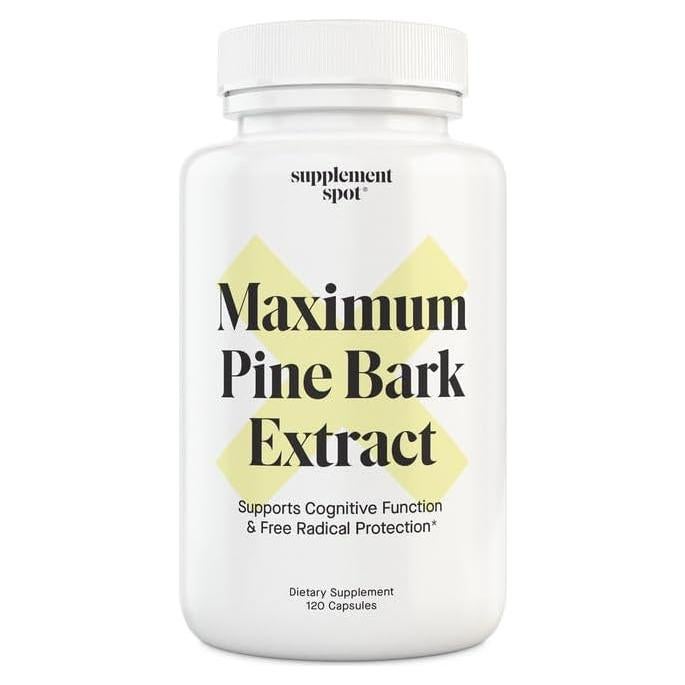 Suplemento de Corteza de Pino Marítimo 100 mg - 120 Cápsulas