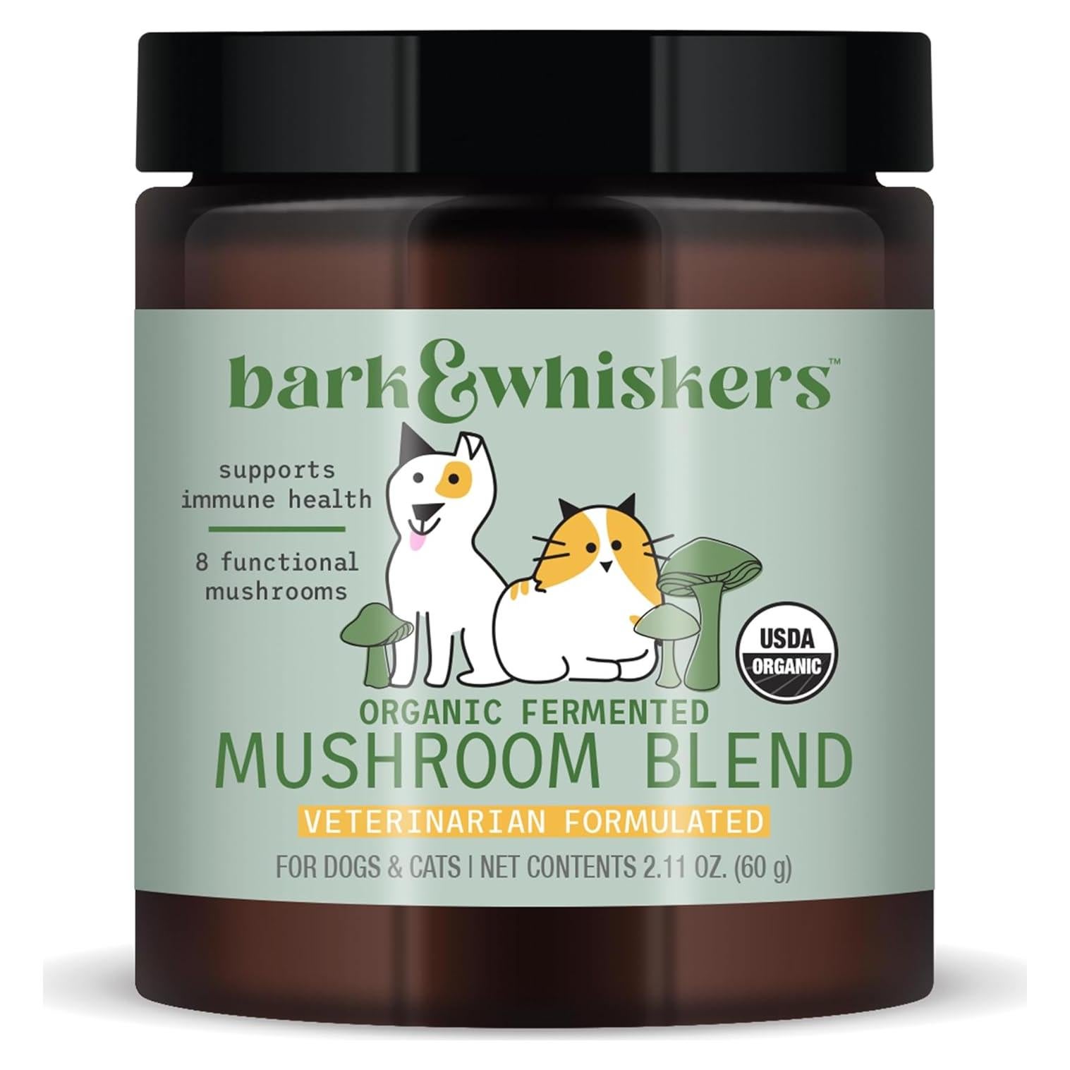 Suplemento Orgánico para Mascotas Dr. Mercola 60g - Hongos Fermentados