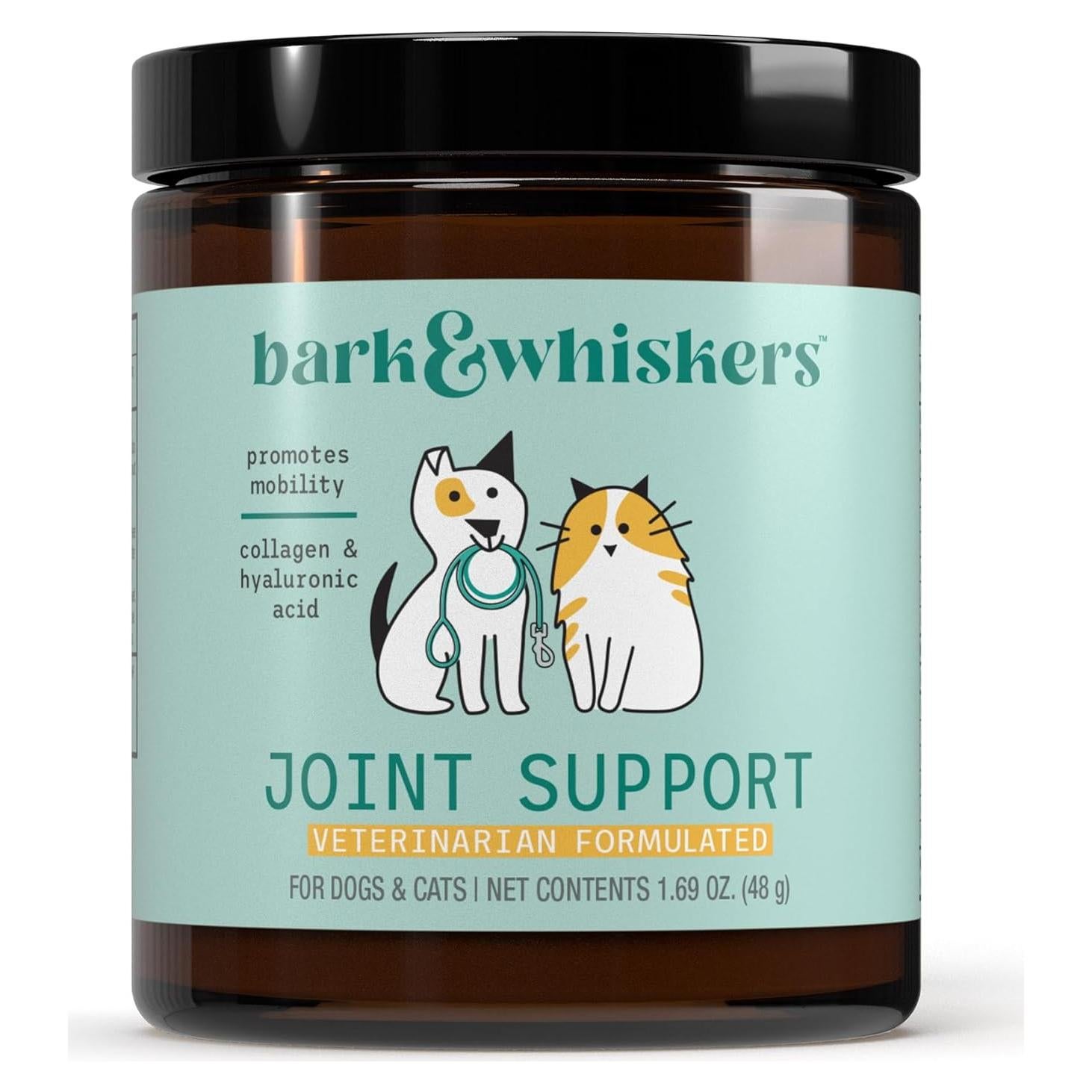 Suplemento Articular para Perros y Gatos Bark & Whiskers 48g