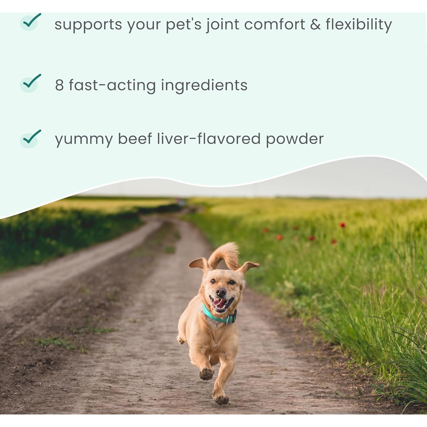 Suplemento Articular para Perros y Gatos Bark & Whiskers 48g