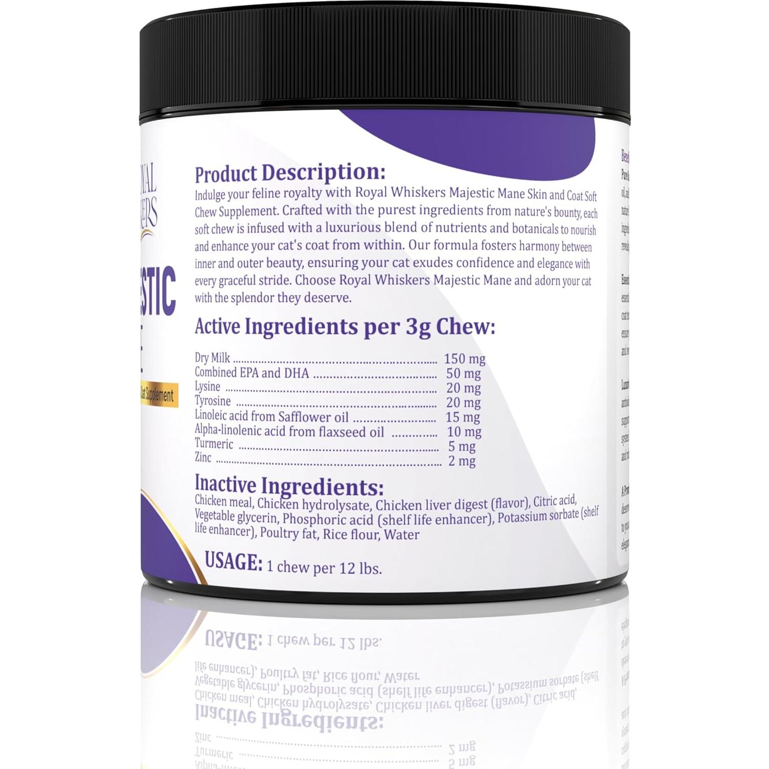 Alivio de Alergias para Gatos Royal Whiskers 90 Masticables