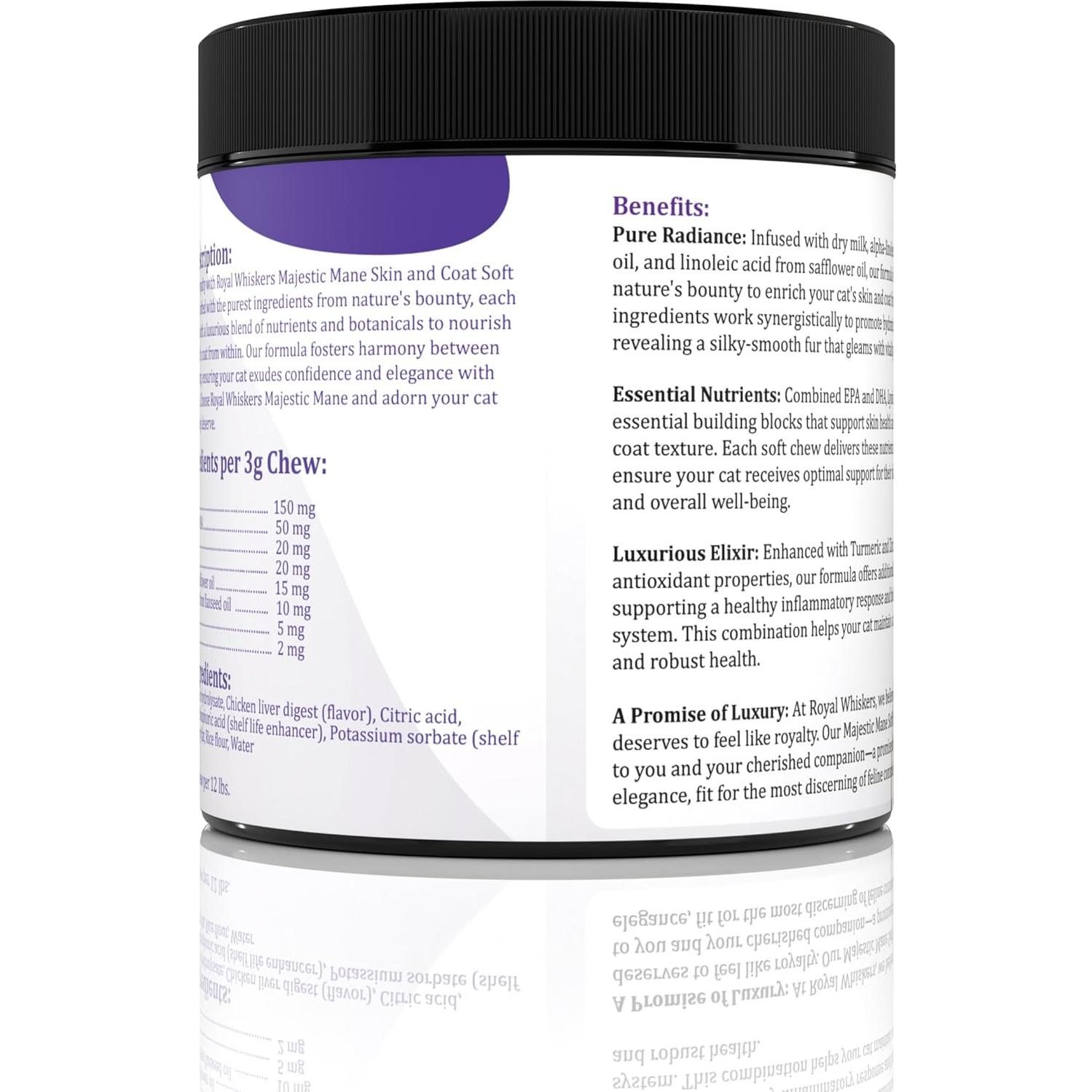 Alivio de Alergias para Gatos Royal Whiskers 90 Masticables