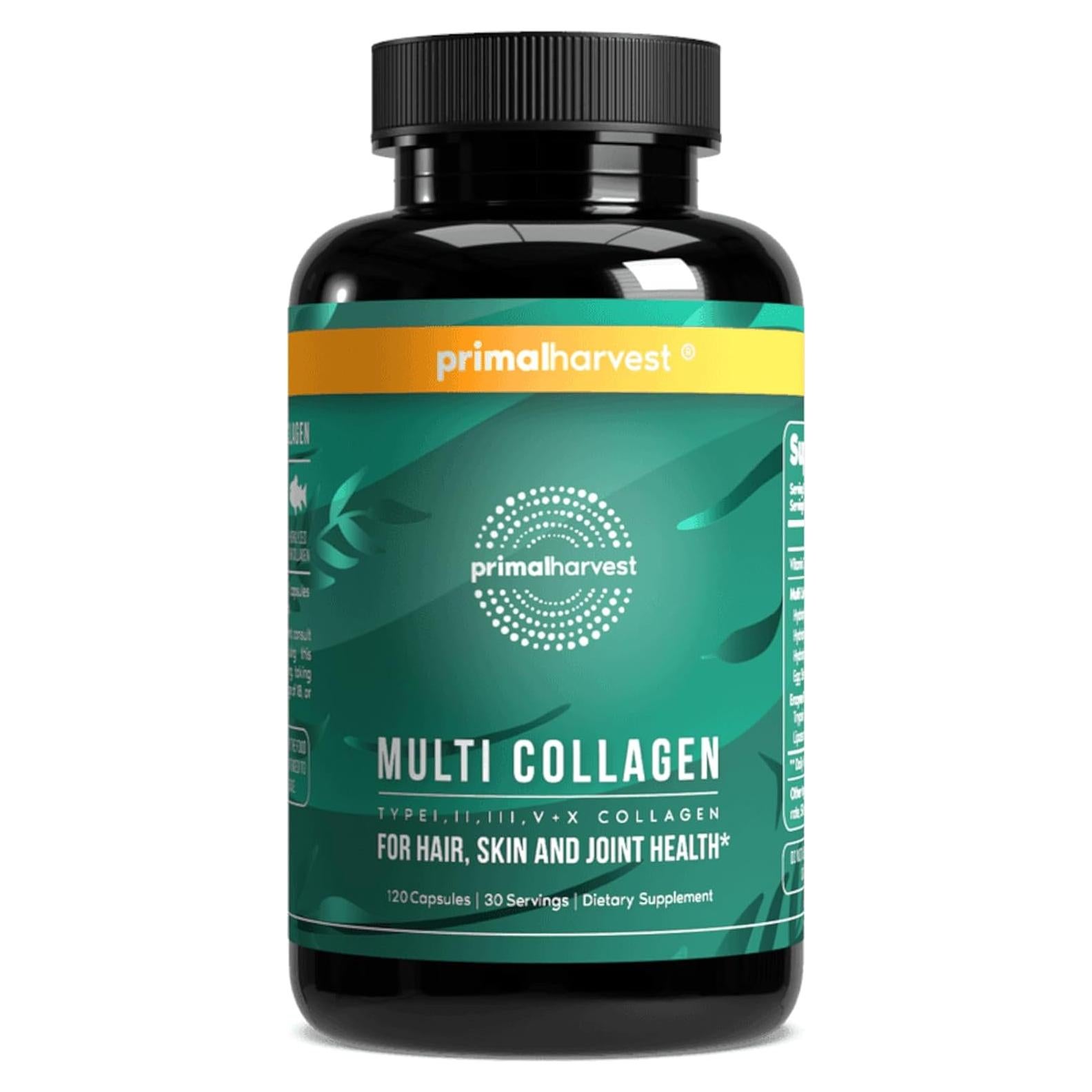 Píldoras de Colágeno Múltiple Primal Harvest 120 Cápsulas