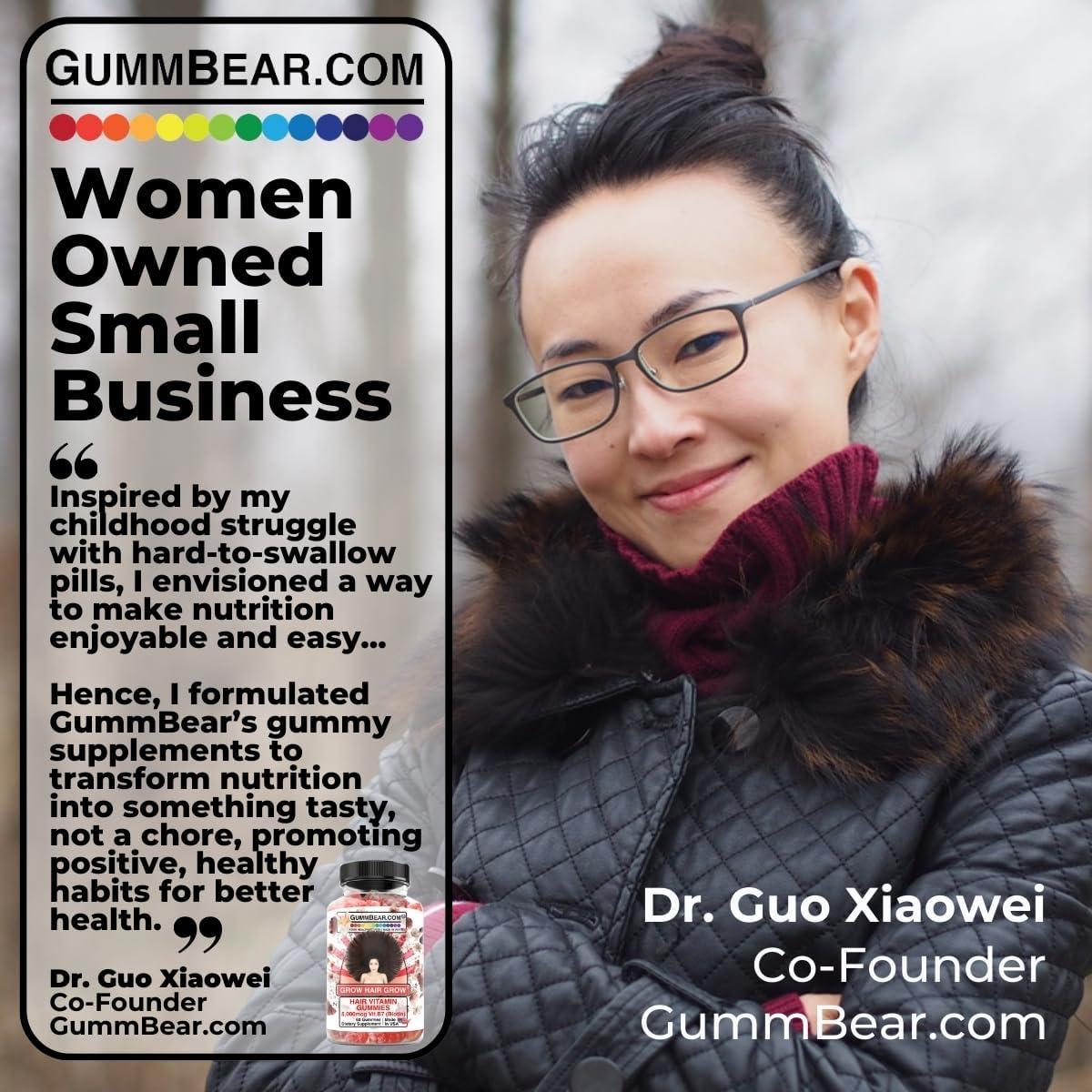 Gomitas de Biotina y Colágeno GummBear 5000mcg - 181g