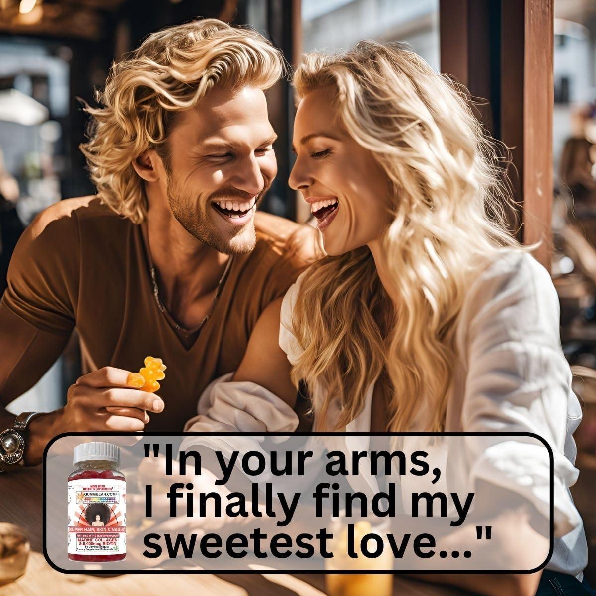 Gomitas de Biotina y Colágeno GummBear 5000mcg - 181g