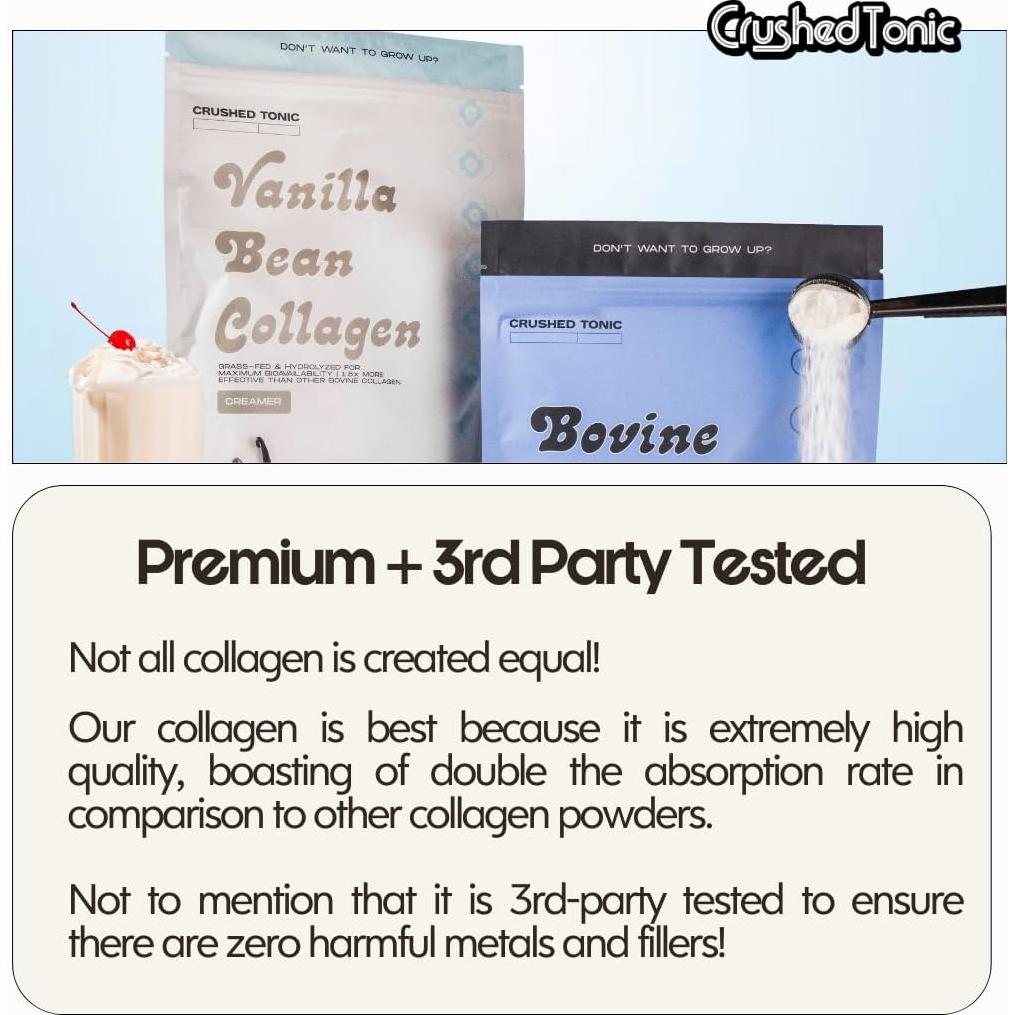 Colágeno Marino Hidrolizado Crushed Tonic 150g - Piel y Cabello