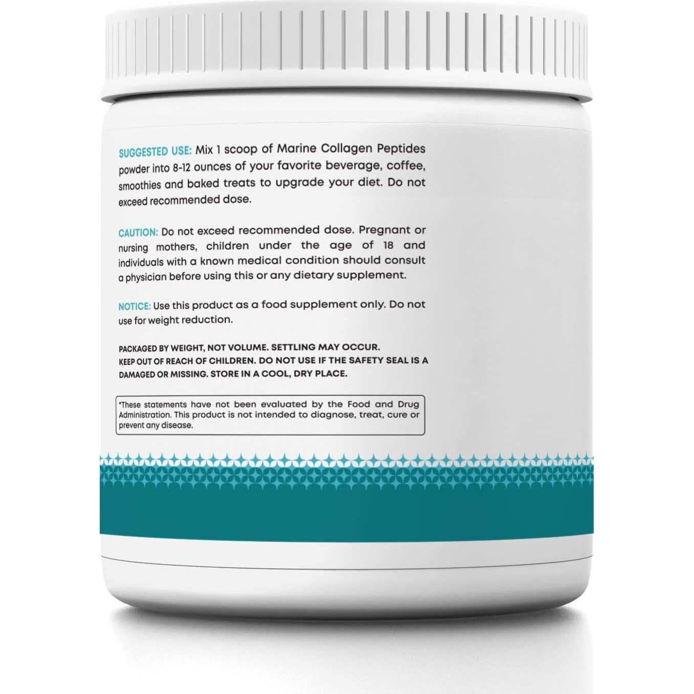 Colágeno Marino en Péptidos Fame Health 450g Sin Sabor