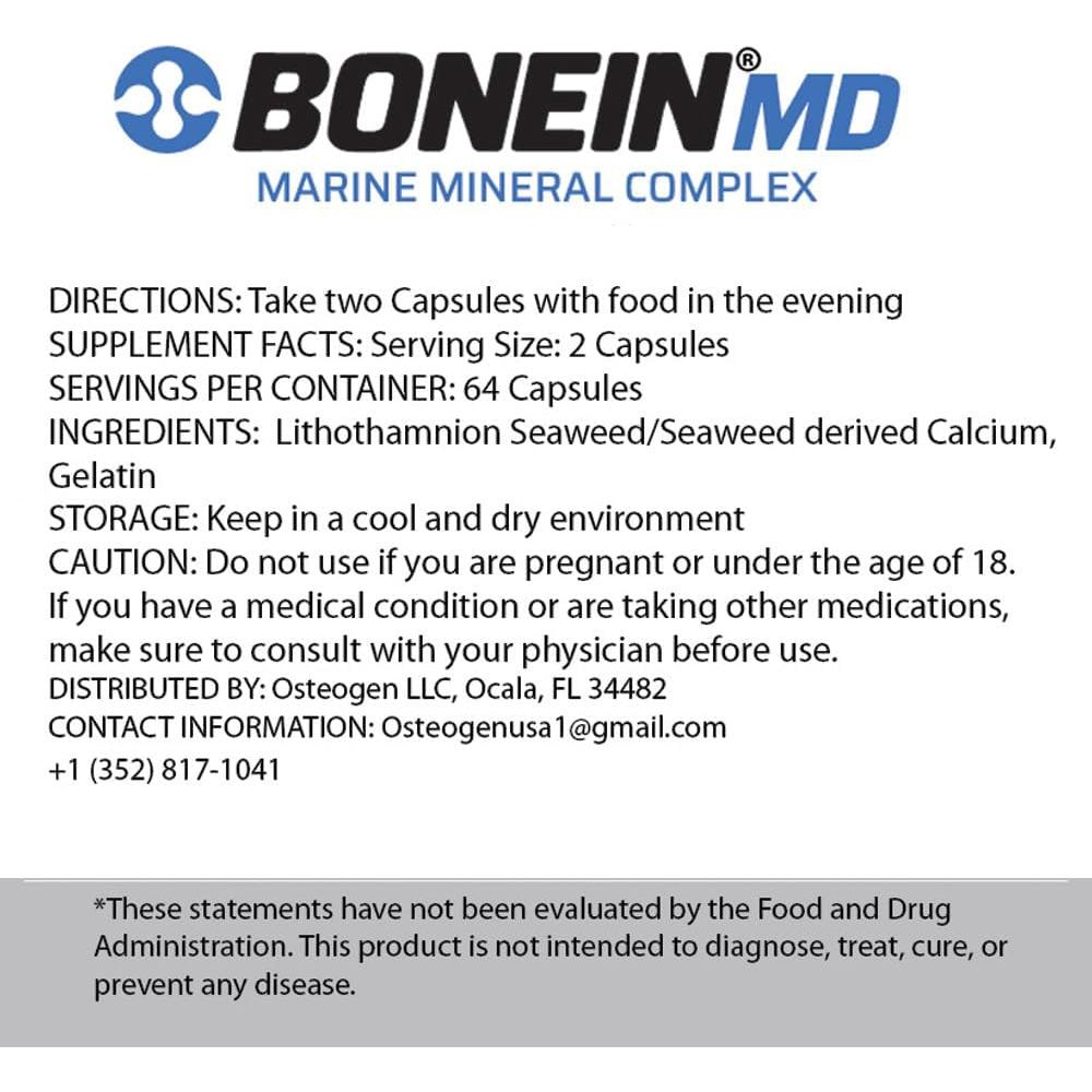 BONEIN MD Suplemento para Huesos y Articulaciones 272g