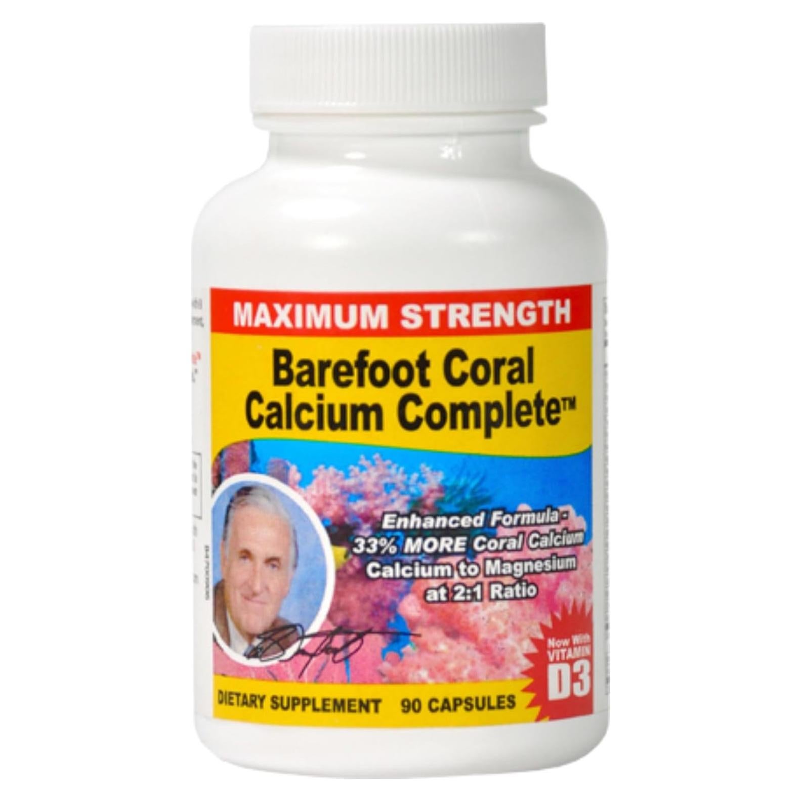 Suplemento de Calcio de Coral EffiHealth 1500mg 90 Cápsulas