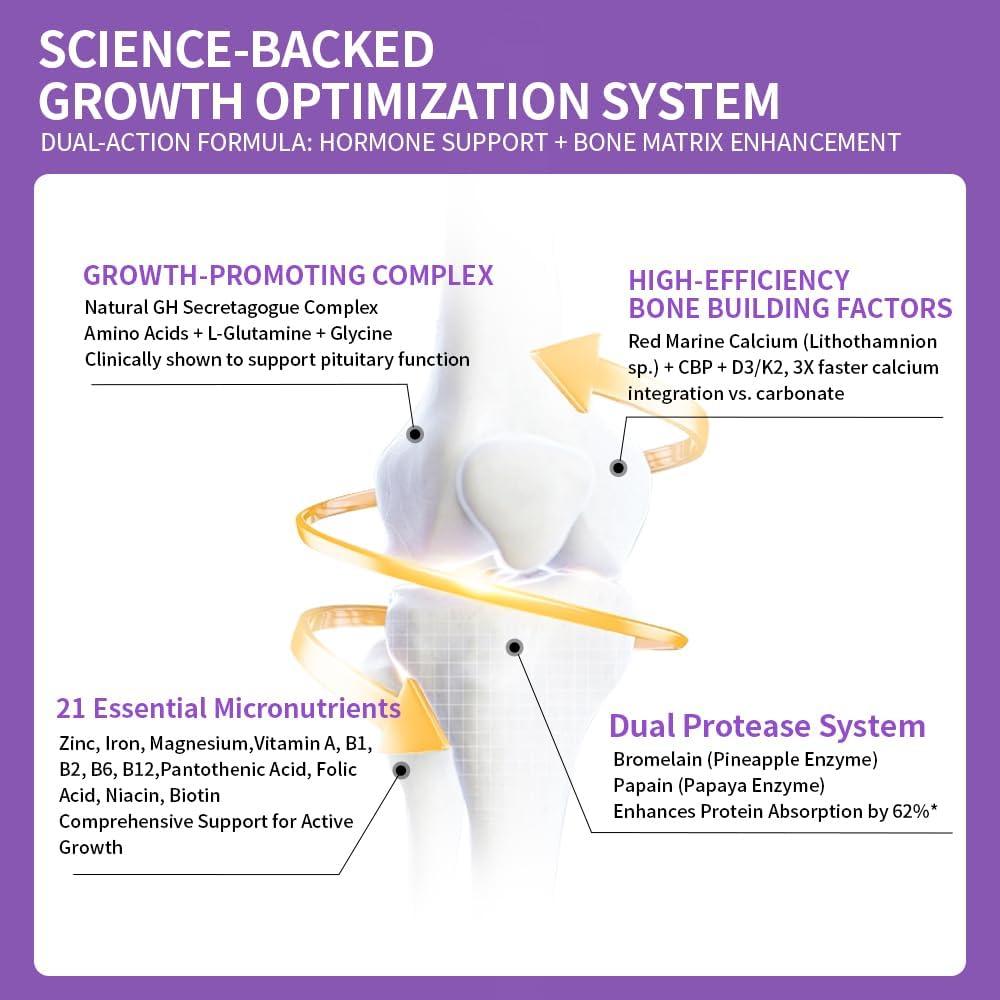 Suplemento de Crecimiento Orgánico OrganicGarden - 90 Cápsulas