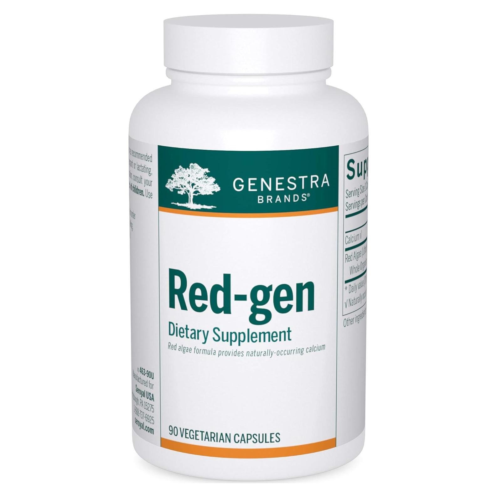 Cápsulas Vegetarianas de Algas Rojas Genestra 90 Unidades