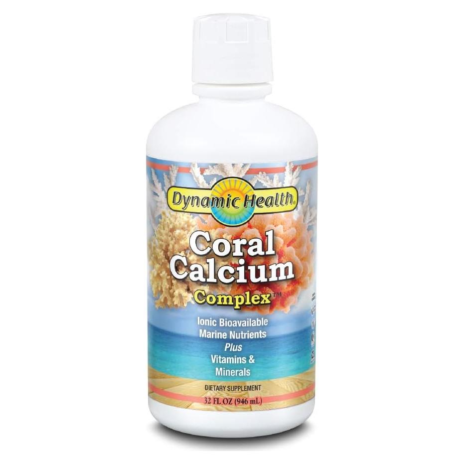 Suplemento Líquido de Calcio de Coral Salud Dinámica 946ml